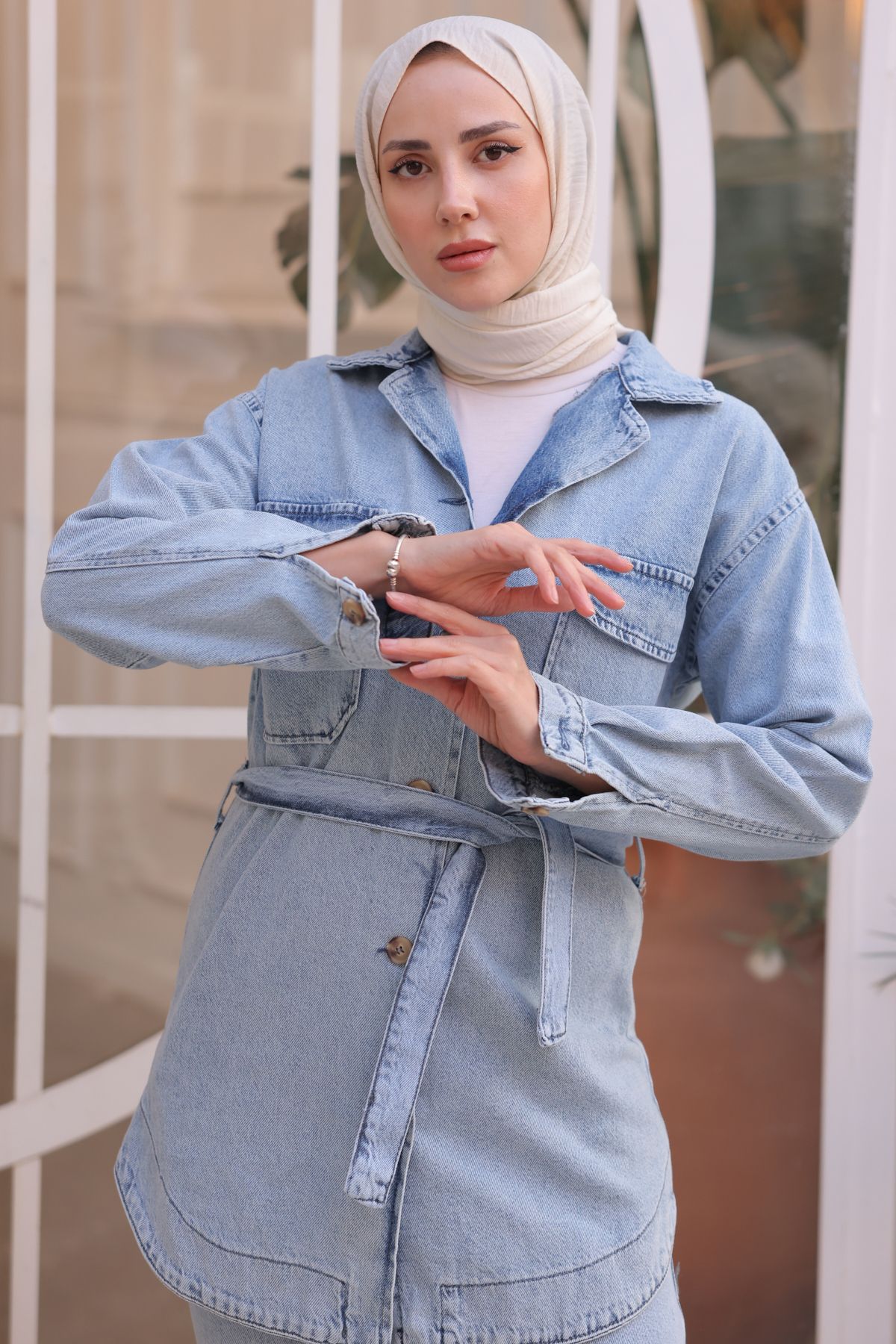 benguen-2163 Costum Denim Ice Blue 2