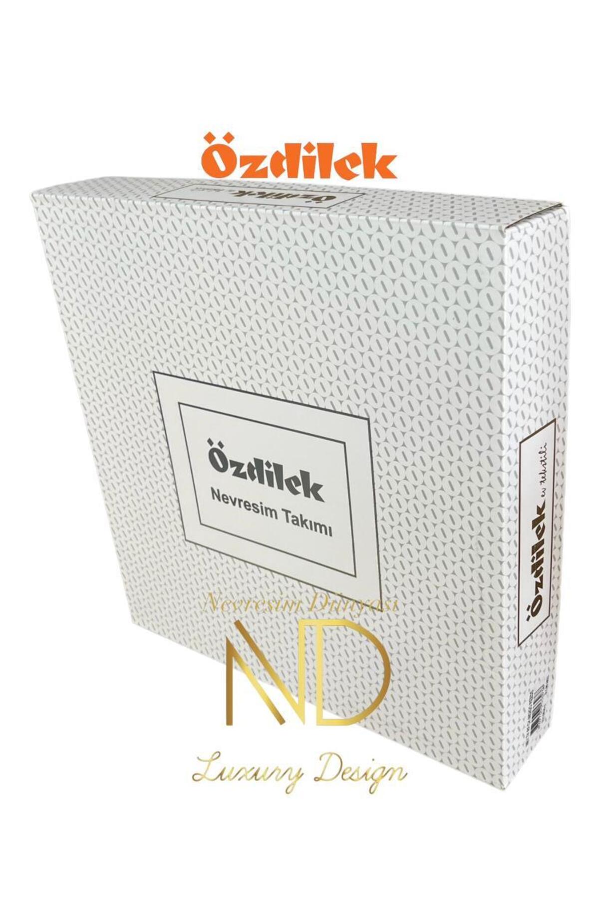 سرویس روتختی  سفید ازدیلکÖzdilek | JARDIN DE FLOR اورجینال - تصویر 3