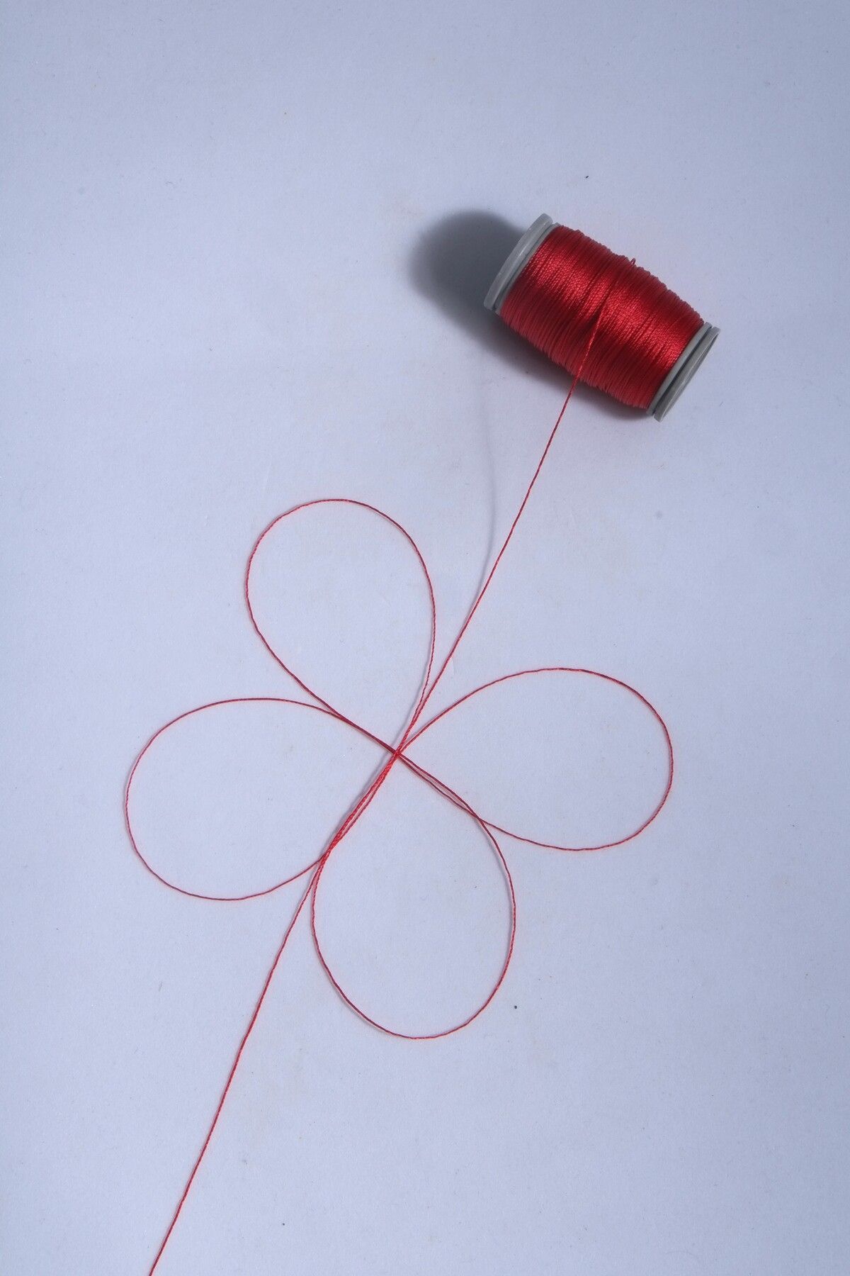 50 Metre Kırmızı Renk 0.3 Mm Ince Tesbih Ipi