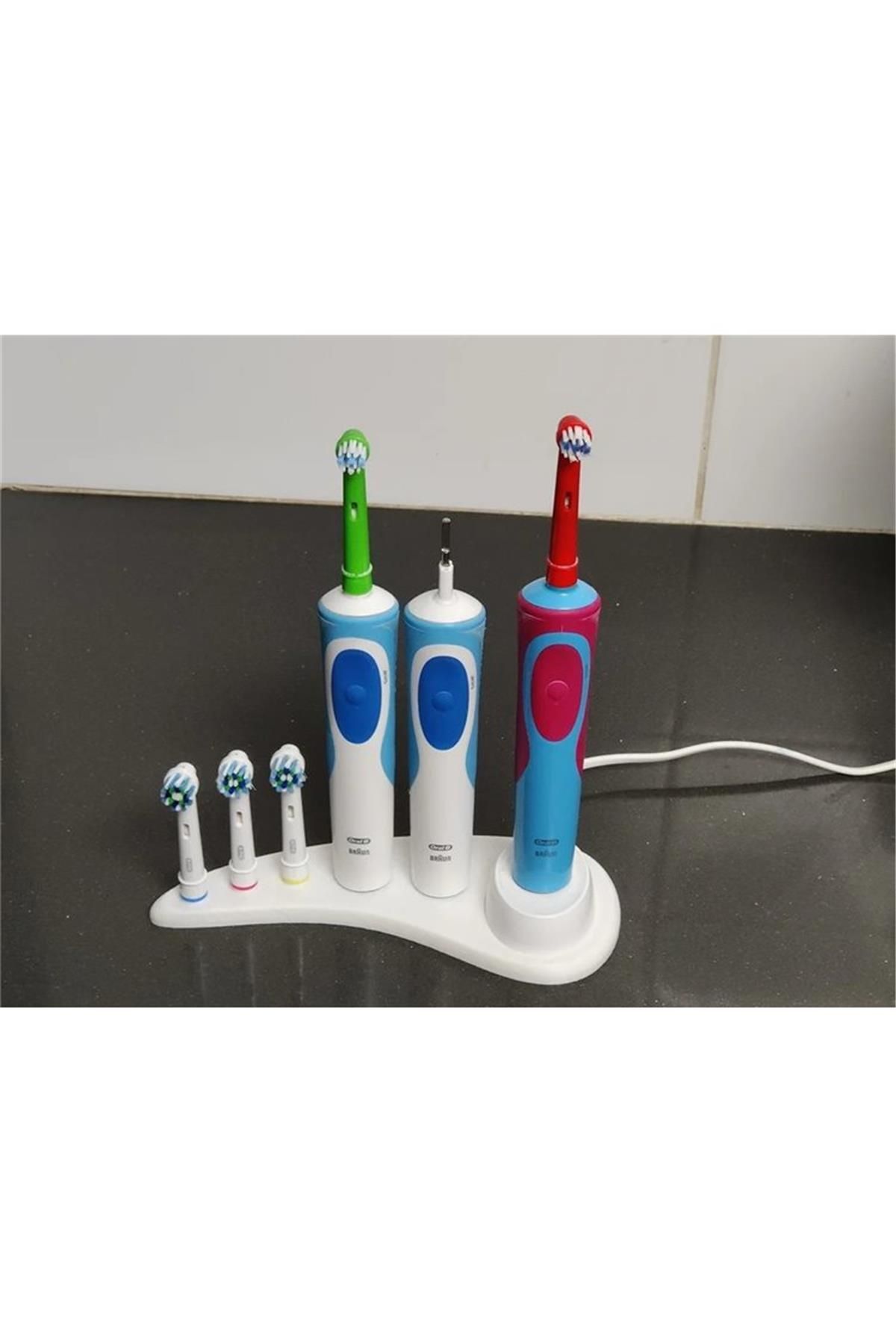 Oral-B Elektrikli Şarjlı Diş Fırçası Stand 1X2x3