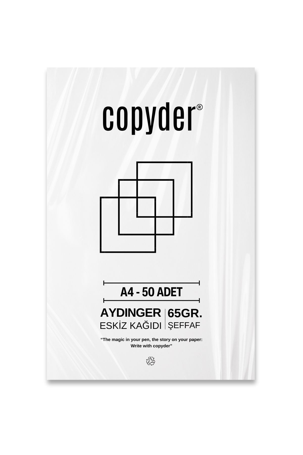 Copyder-ورق رسم شفاف مقاس A4 2