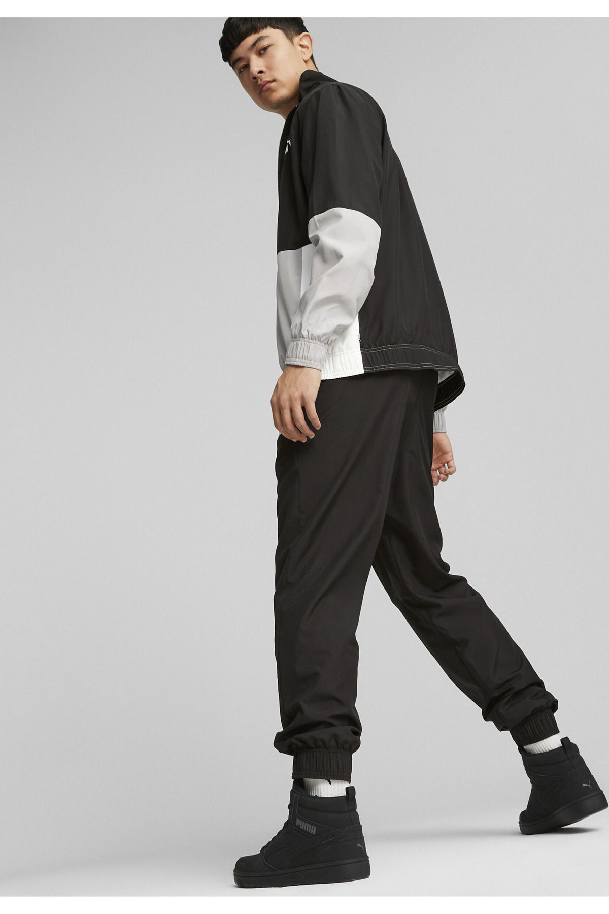 Puma Trainingsanzug Schwarz Regular Fit Trendyol