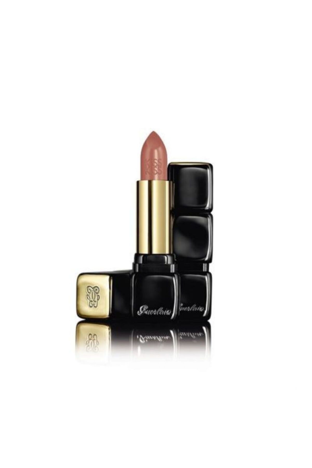 رژ لب KissKiss - درخشش و رایحه وانیل، بنفش و میوه های قرمز Guerlain