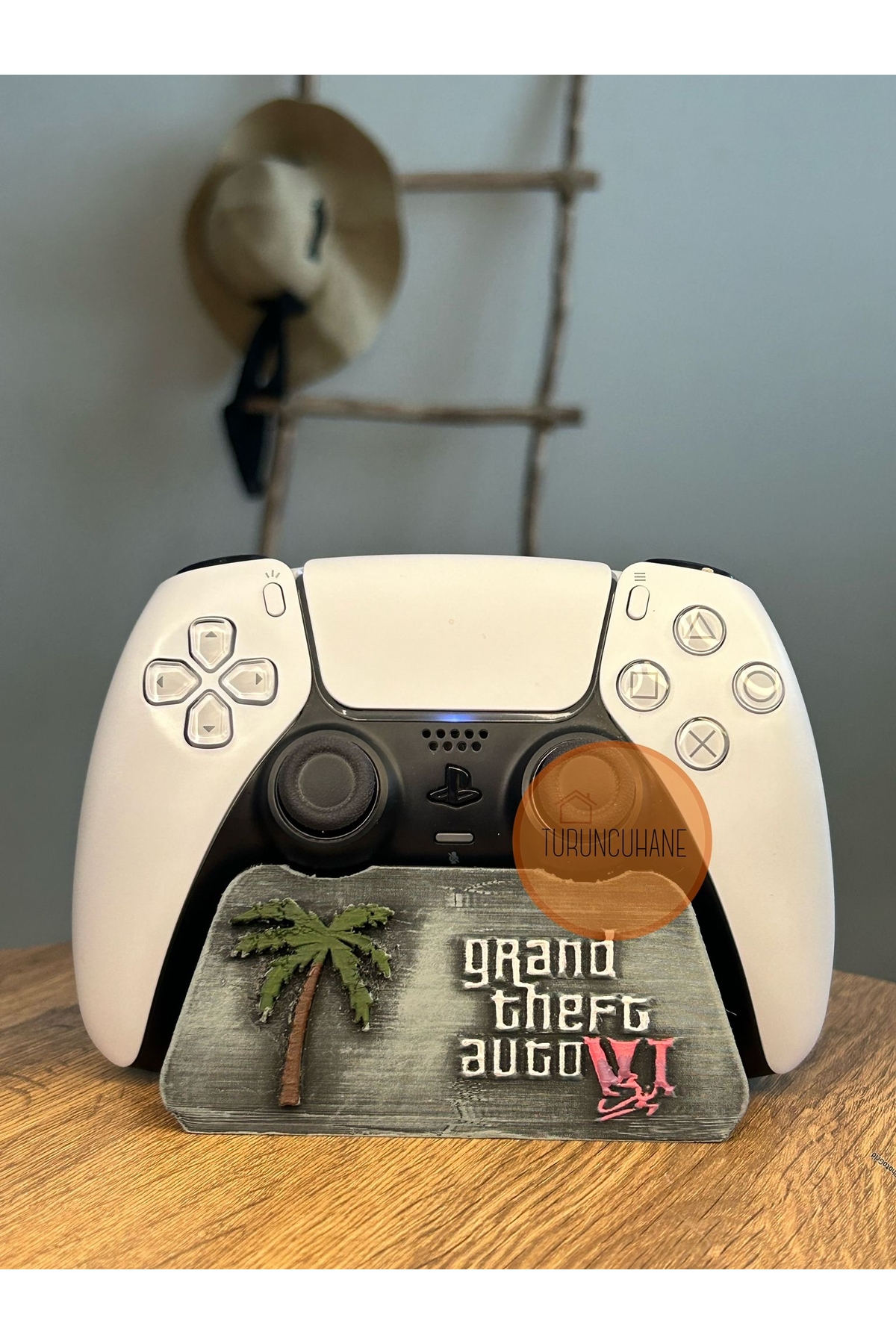 GTA 6 Grand Theft Auto 6 Arm Stand Ps5 Dualsense Ps4 Dualshock Joystick Stand