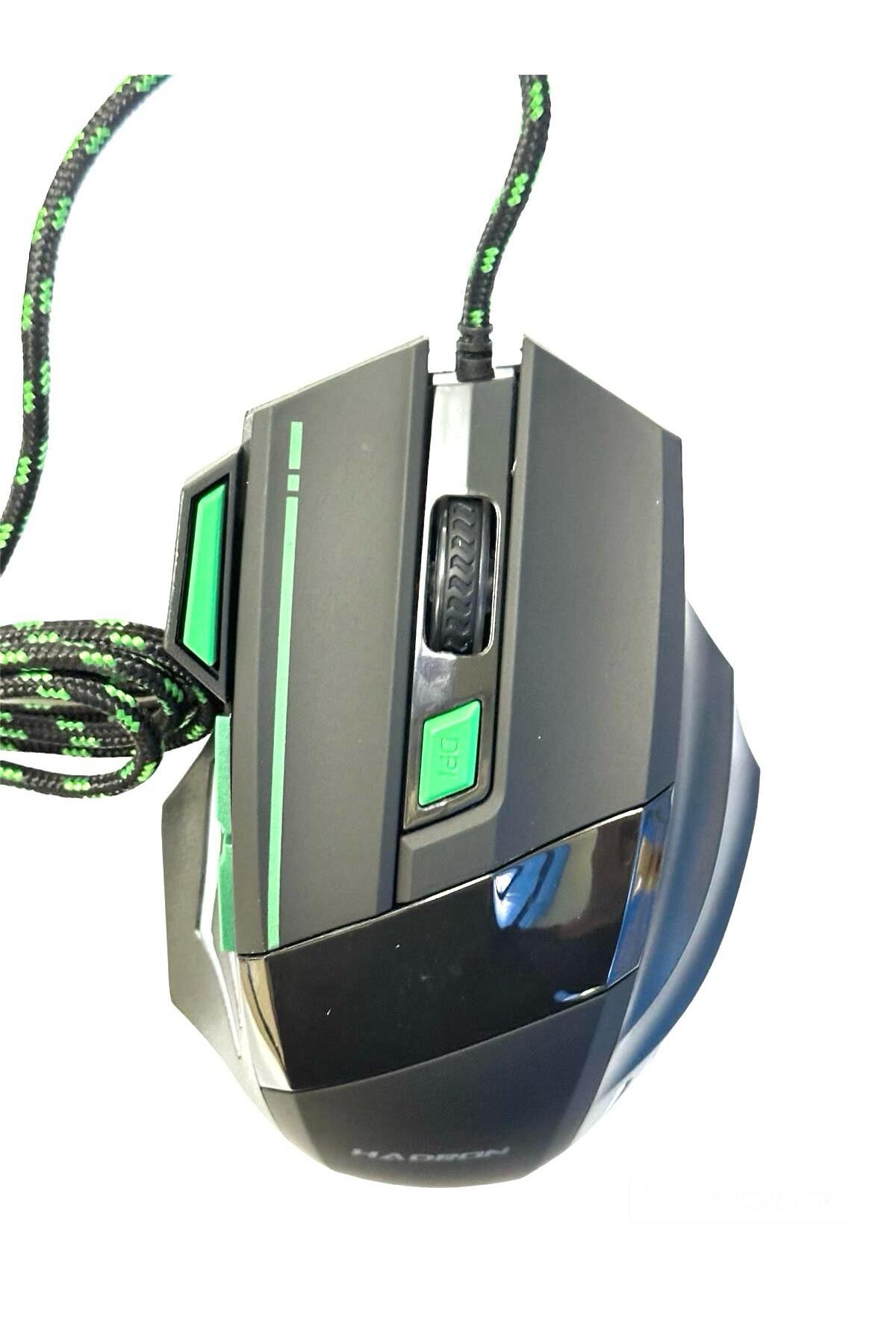 7 Tuşlu Oyuncu Mouse- Işıklı Mause Süper Kalite 3