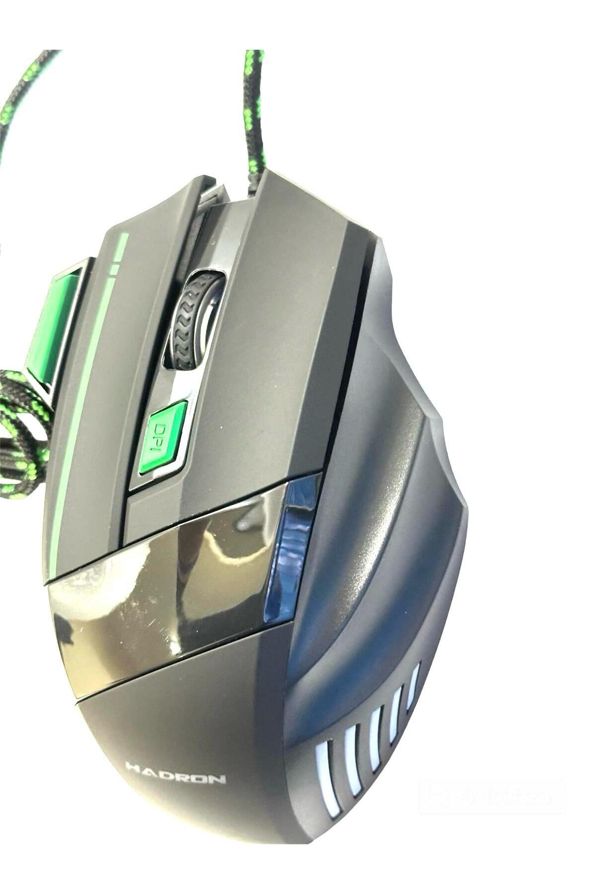 7 Tuşlu Oyuncu Mouse- Işıklı Mause Süper Kalite 4