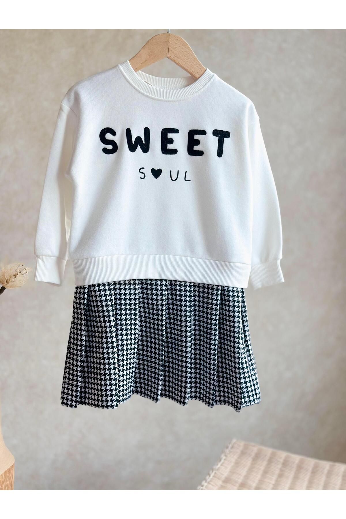 RENGARENK-Girl's Sweat Skirt Suit 1