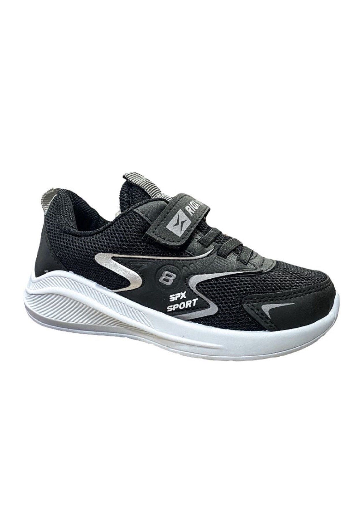 ALTUNTAŞ-Boy's Sneaker Comfortable Sole Casual Sports Shoes - Black 4