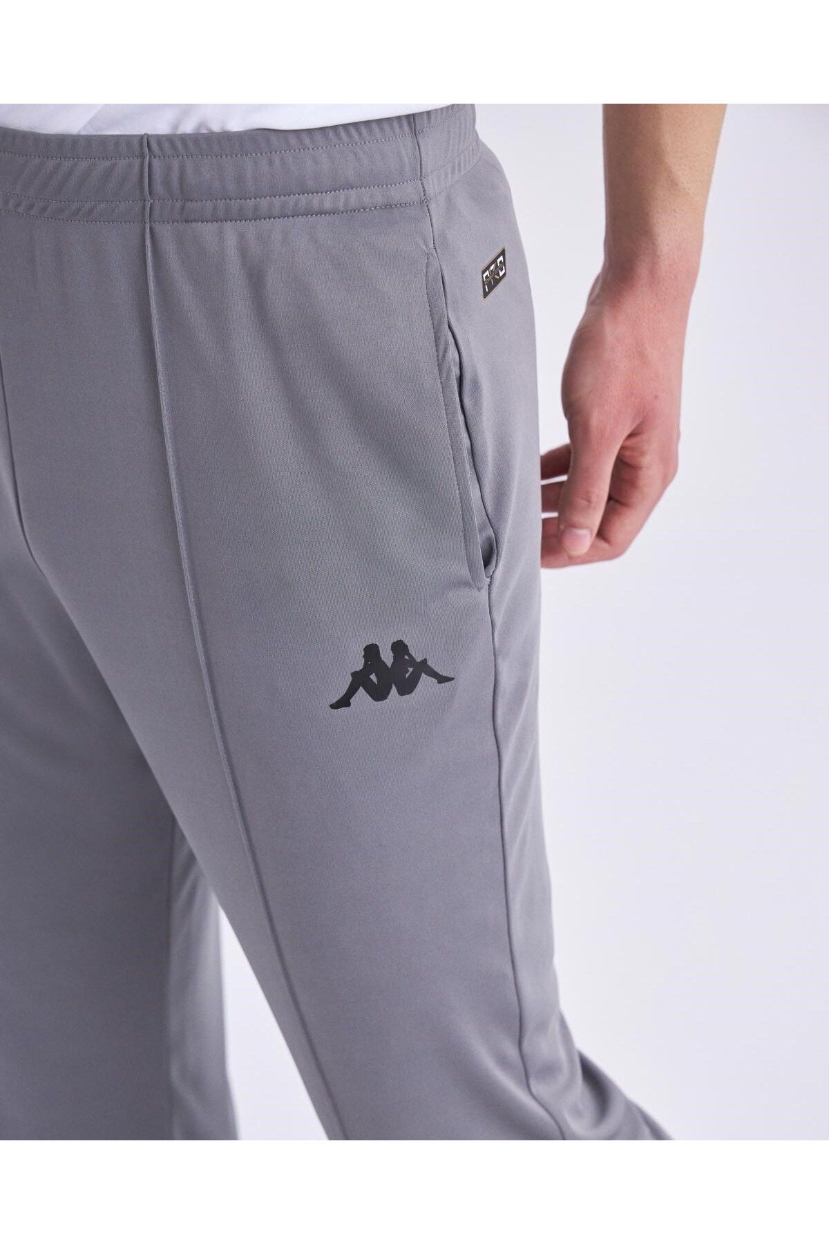 Kappa Kombat Lorgo Tk Gray Men s Sweatpants Trendyol