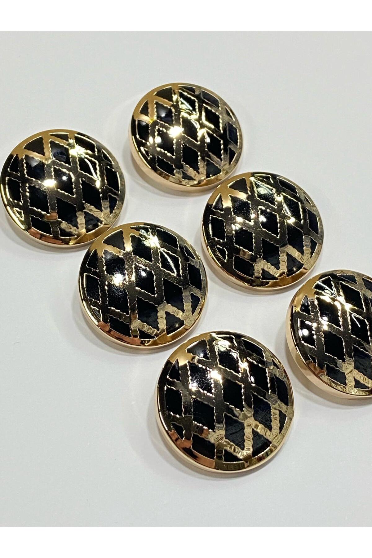 Metal Button/Trench Coat Length/Set of 6/2,3 cm/jx008