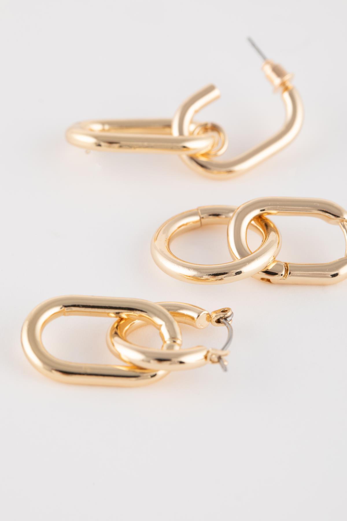 گوشواره زنانه دفاکتو | C4741AXNS Defacto - Image 3