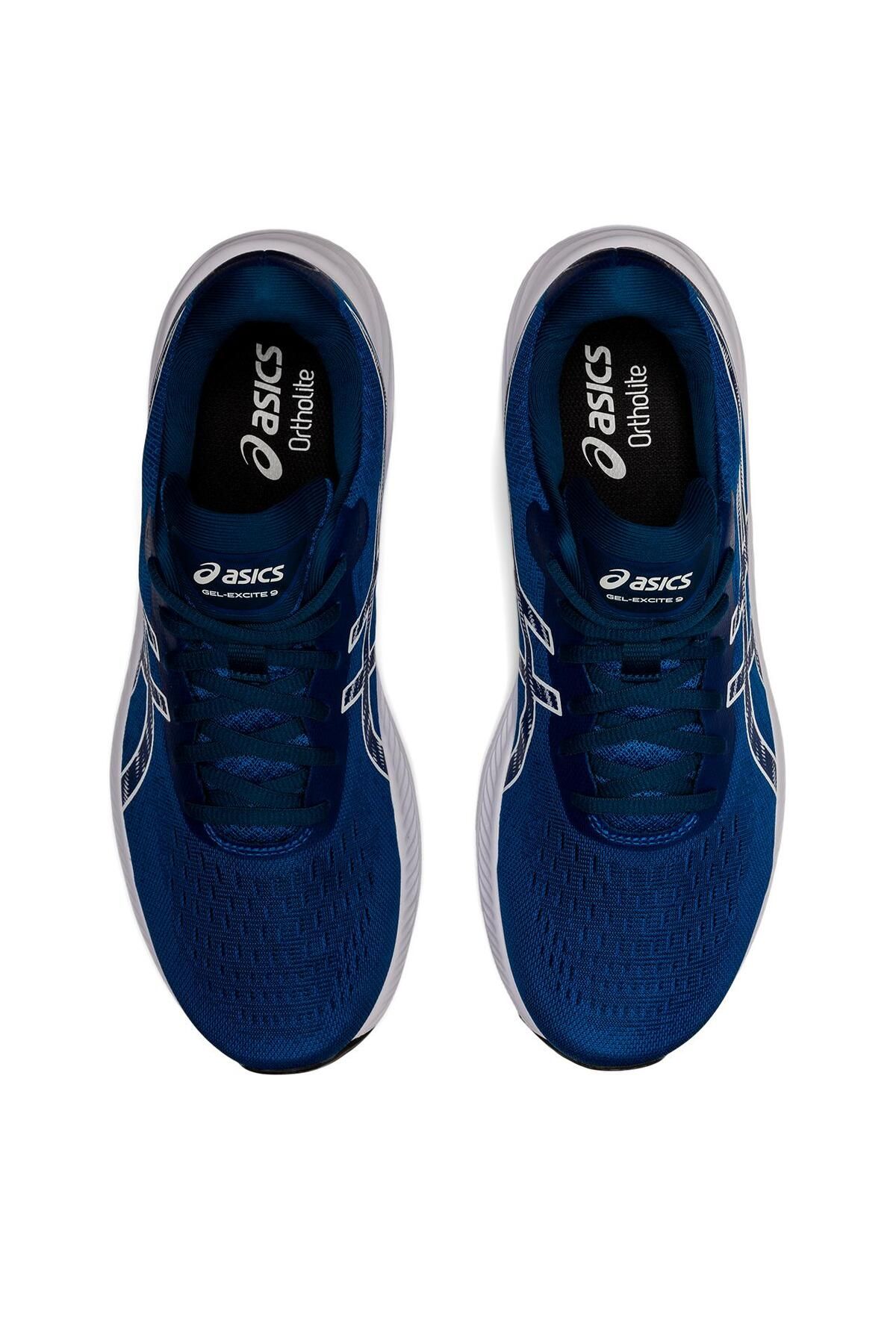 Navy asics shop
