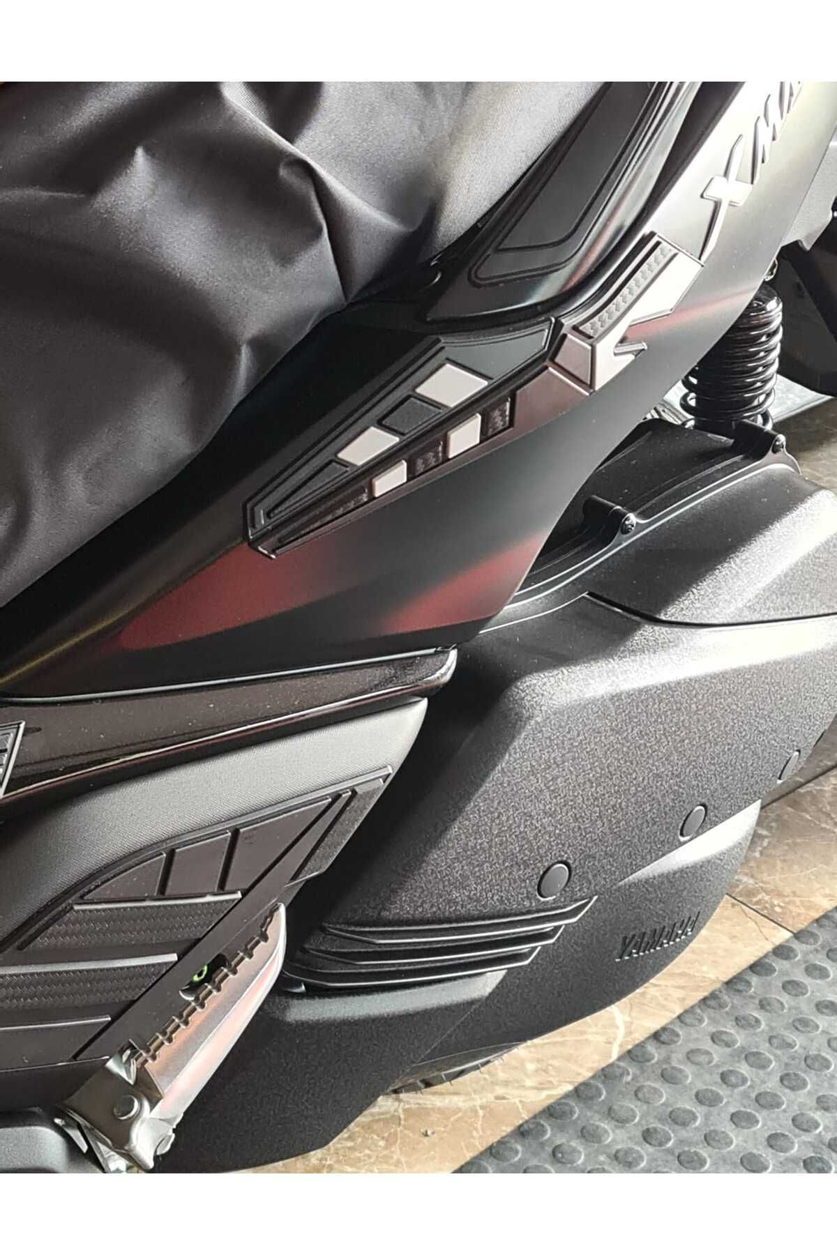 tntmotor YAMAHA TECHMAX 2024 KASA UYUMLU 7MM KAUÇUK KORUMA SETİ