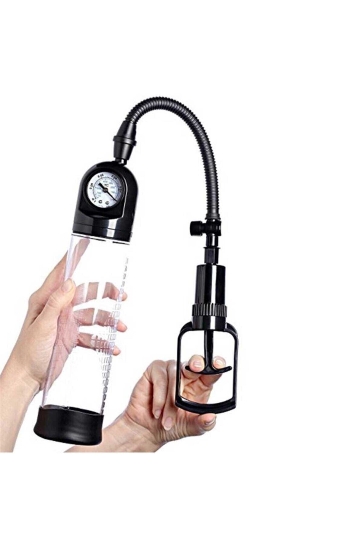 Cnw Basınç Göstergeli Tetik Mekanizmalı Penis Pompası 3