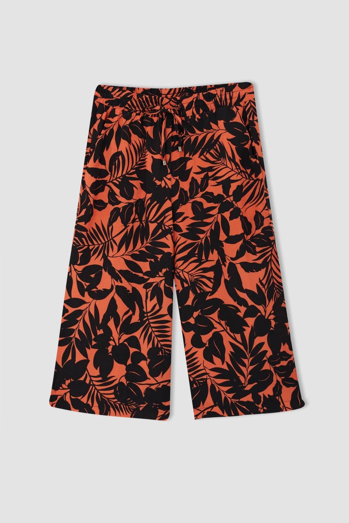 DeFacto-Capri-Crop-Fit-Viskose-Capri mit hoher Taille I6823az22sm 5