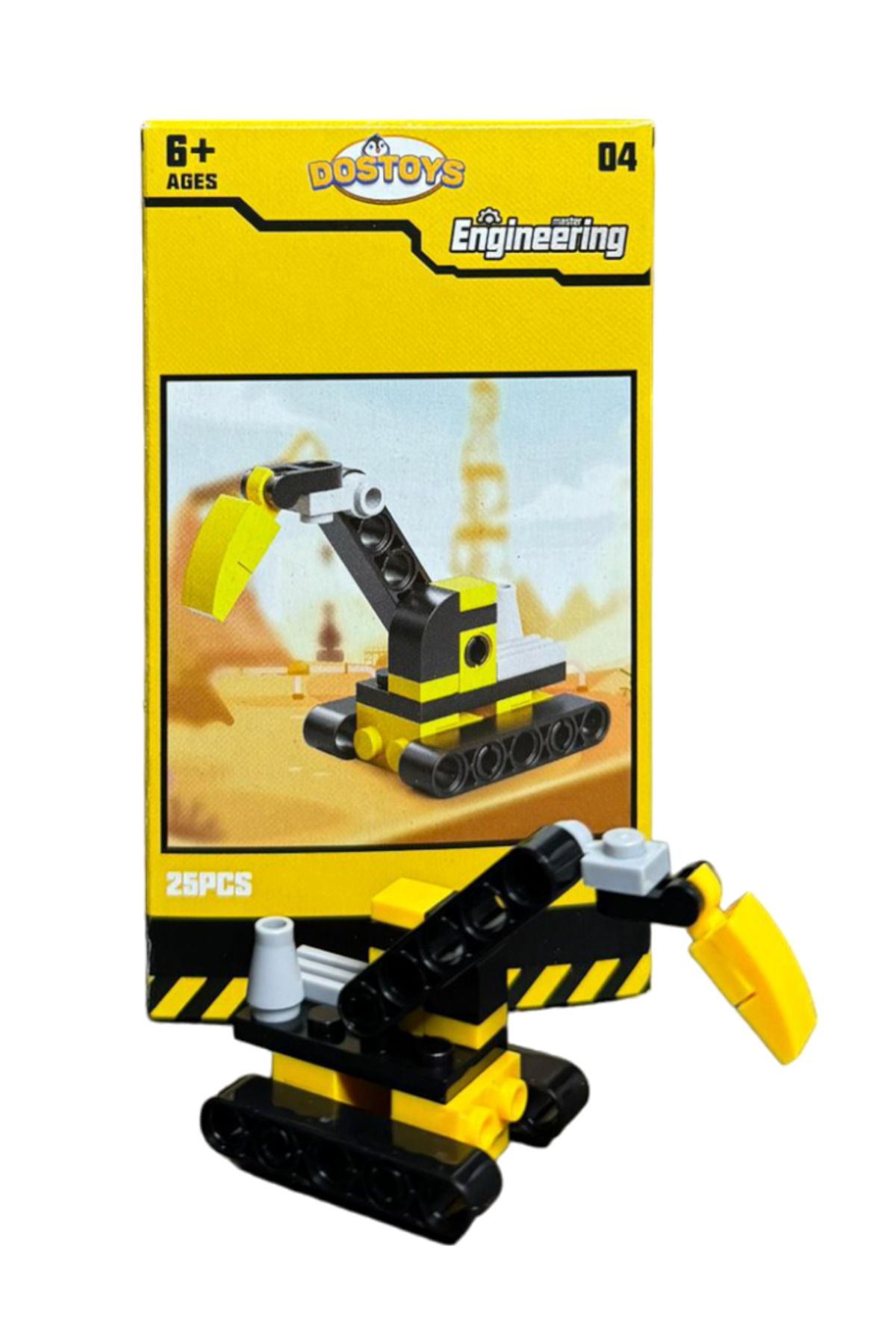 DOSTOYS-6-Piece Construction-ENGINEERING MASTER MODULAR BUILDING SET 5
