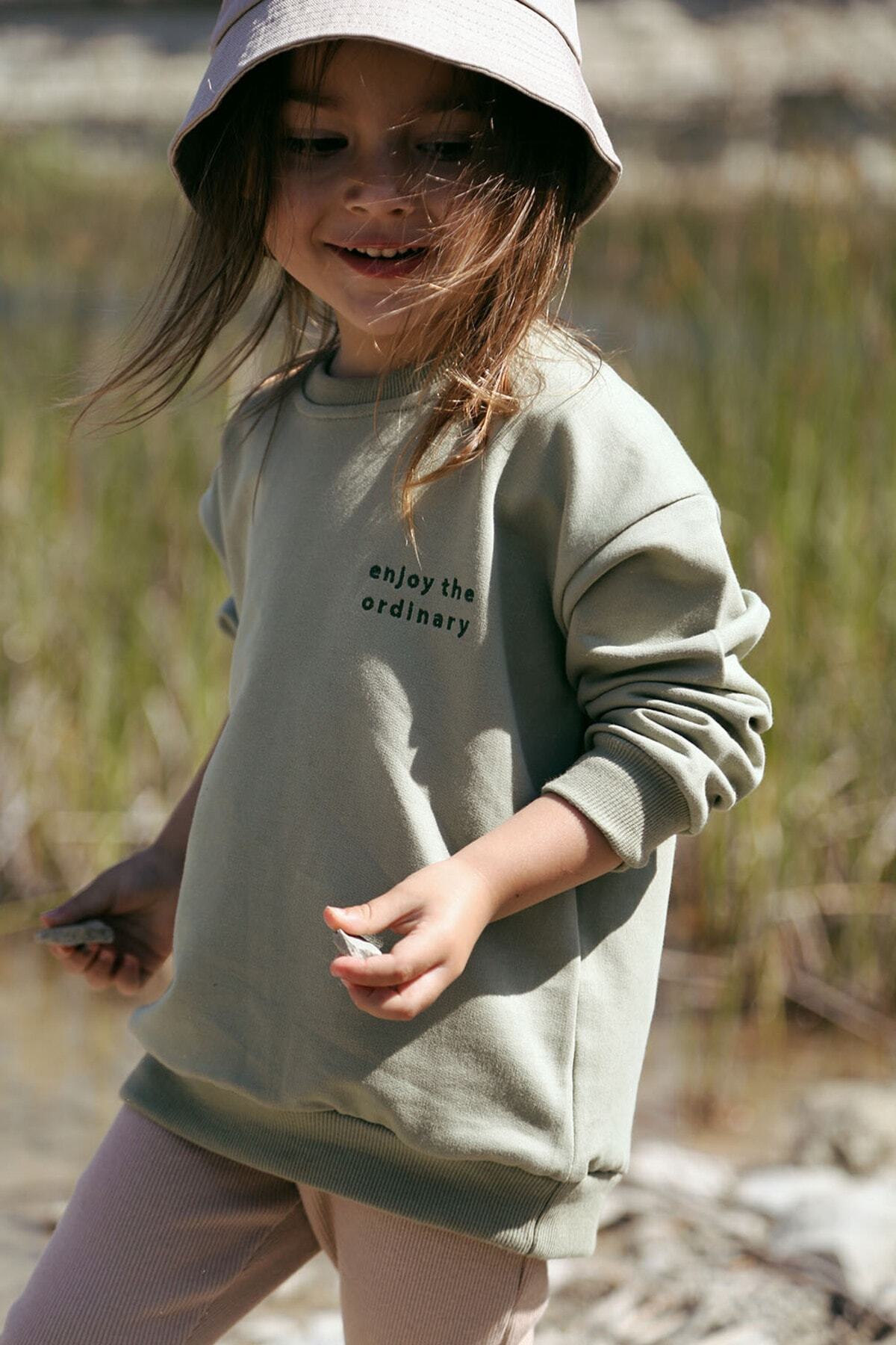 سویشرت پسرانه سبز Tarkito Organic | tsweat01 اورجینال - تصویر 5