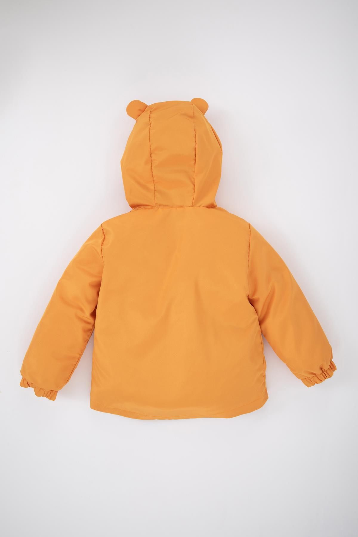 Erkek Bebek Su Geçirmez Kapüşonlu Mont Z1275a223sp