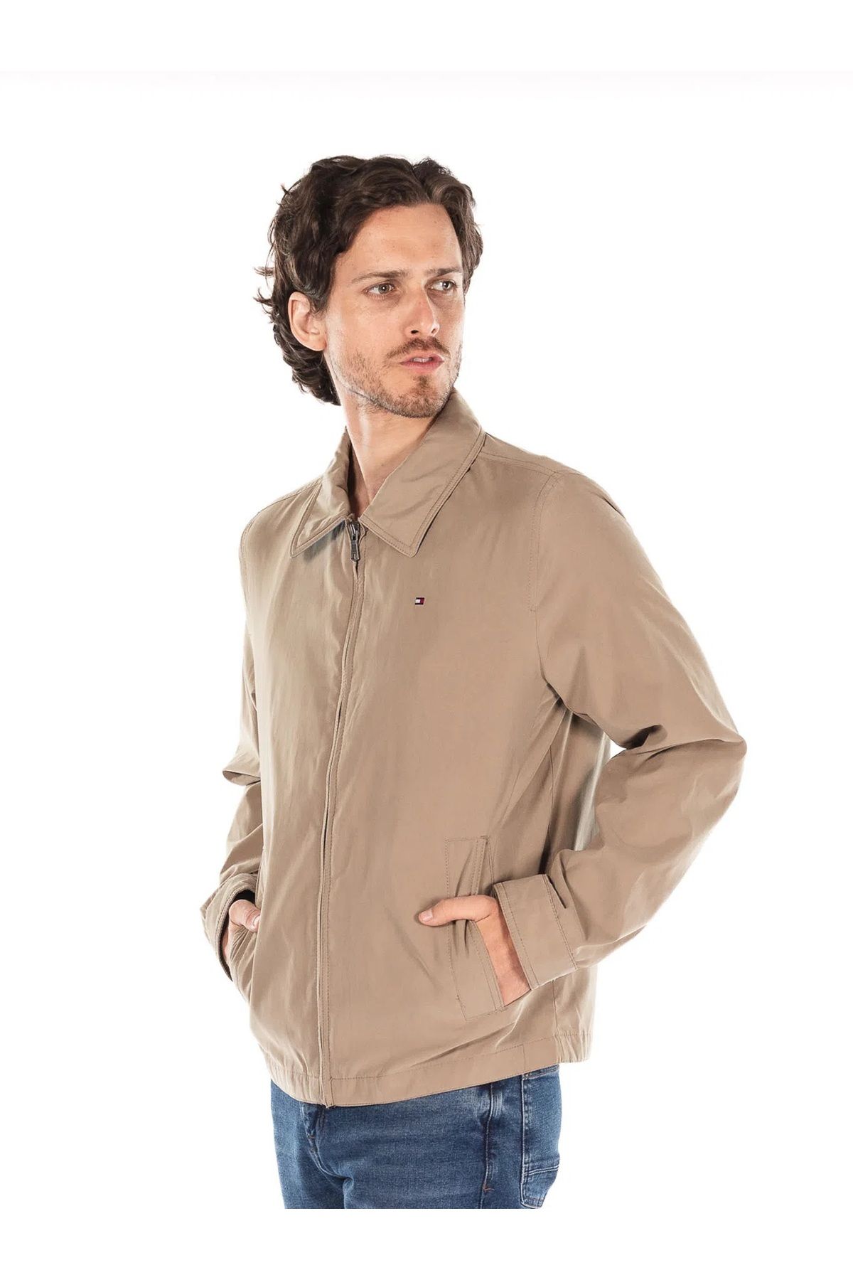 Tommy hilfiger khaki clearance jacket