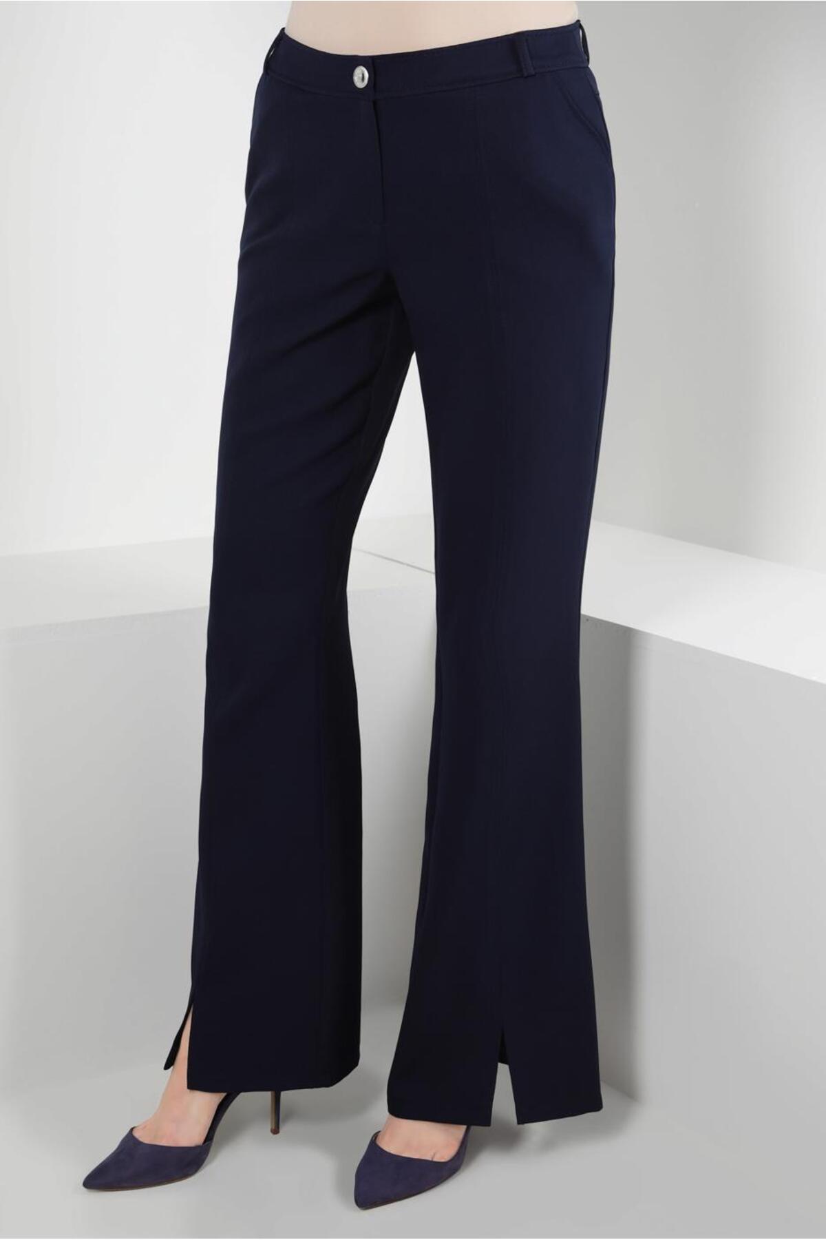 Alvina FRONT SLIT SPANISH SLING TROUSERS 70540 Trendyol