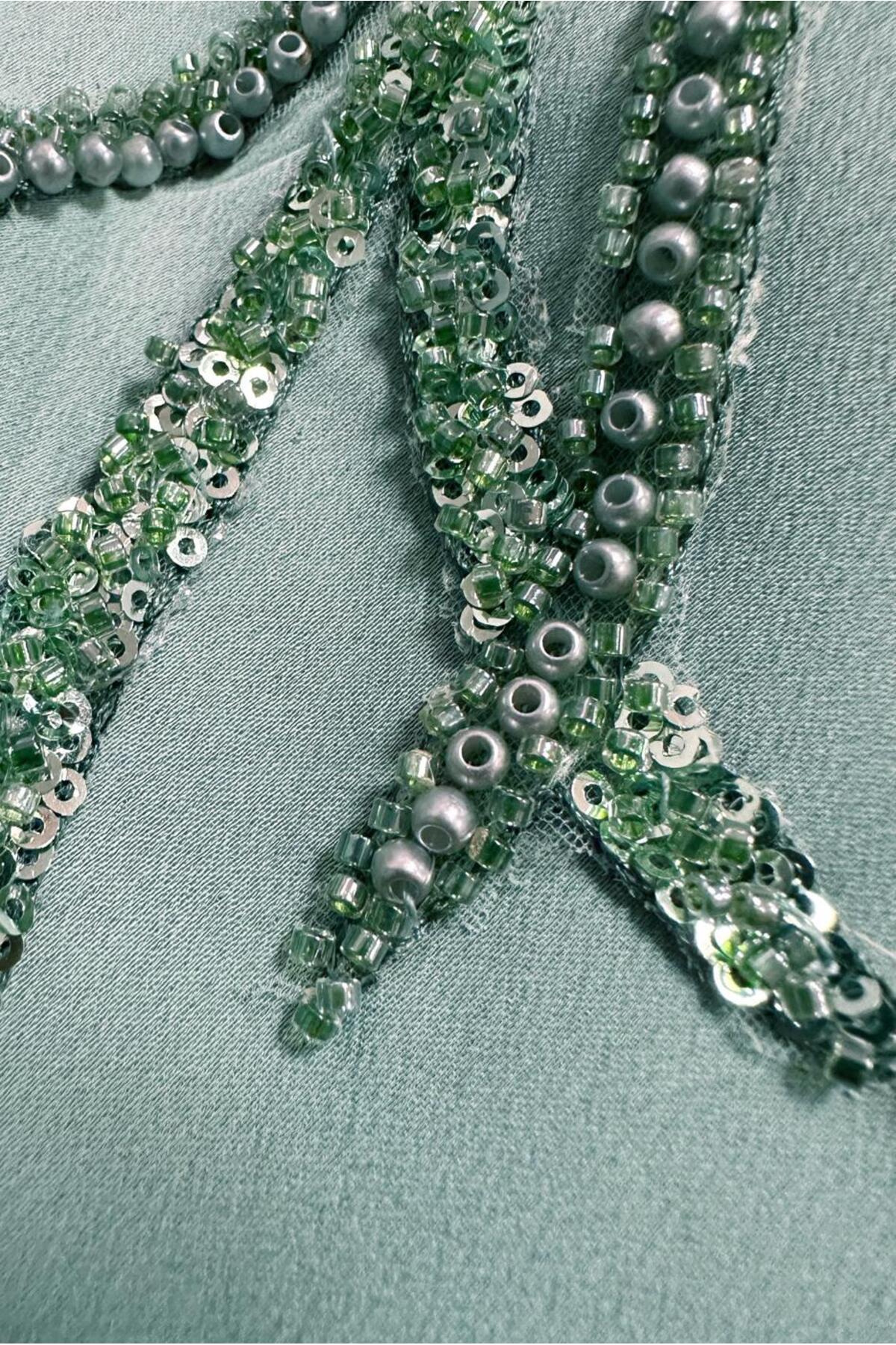 مانتو ابایا زنانه آلوینا | 23YABL0050323 Alvina - Image 5