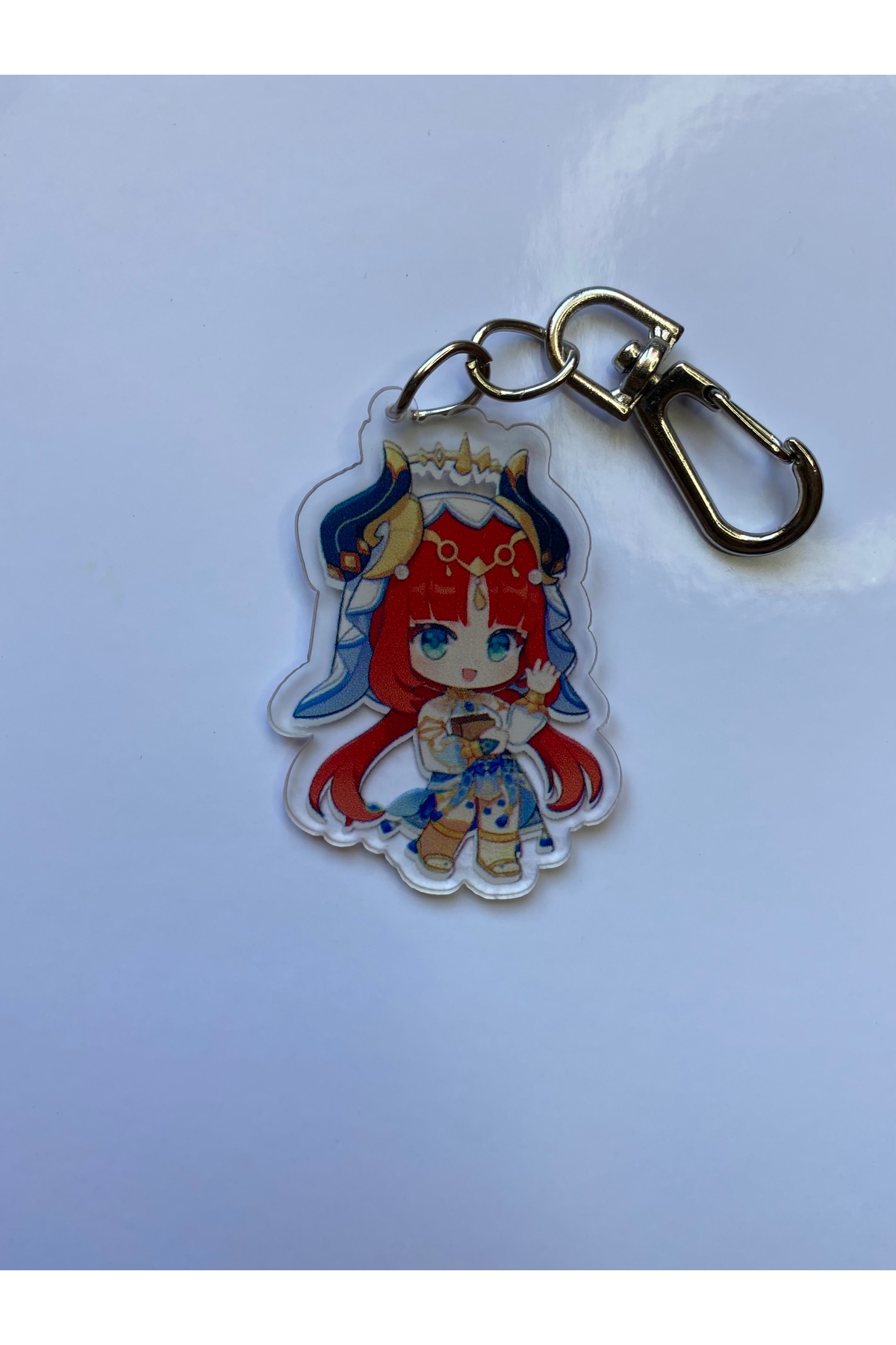 Genshin Impact Game Nilou Game Keychain / Bag Ornament