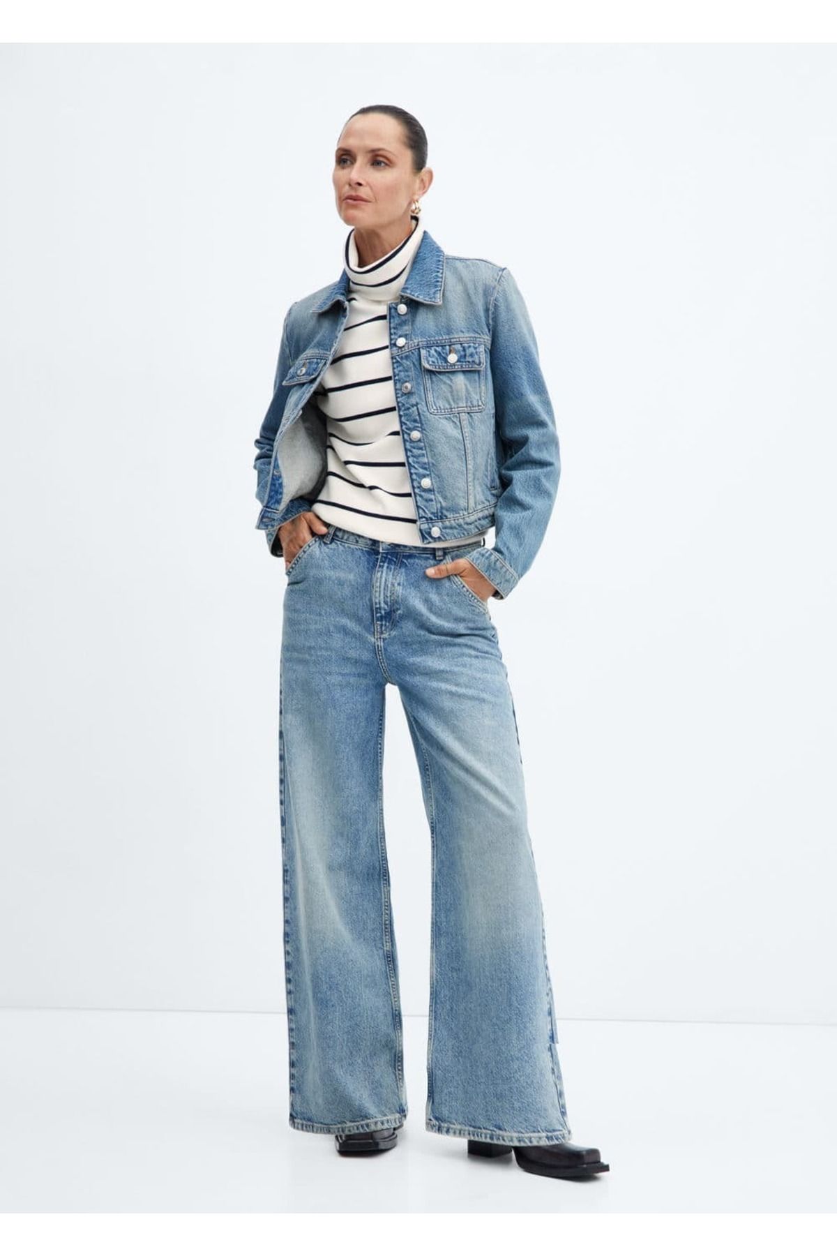 MANGO Woman-Πουλόβερ Perkins Collar Oversize 2