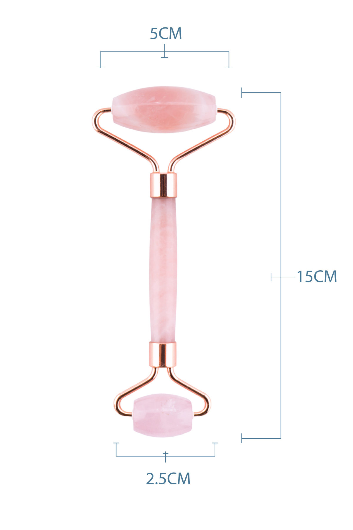 Pembe Kuvars Face Roller Ve Yeşim Tarak Gua Sha Masaj Aleti Doğal Taş Sertifikalı — سبز 8684402563022 — تصویر 4 از 8