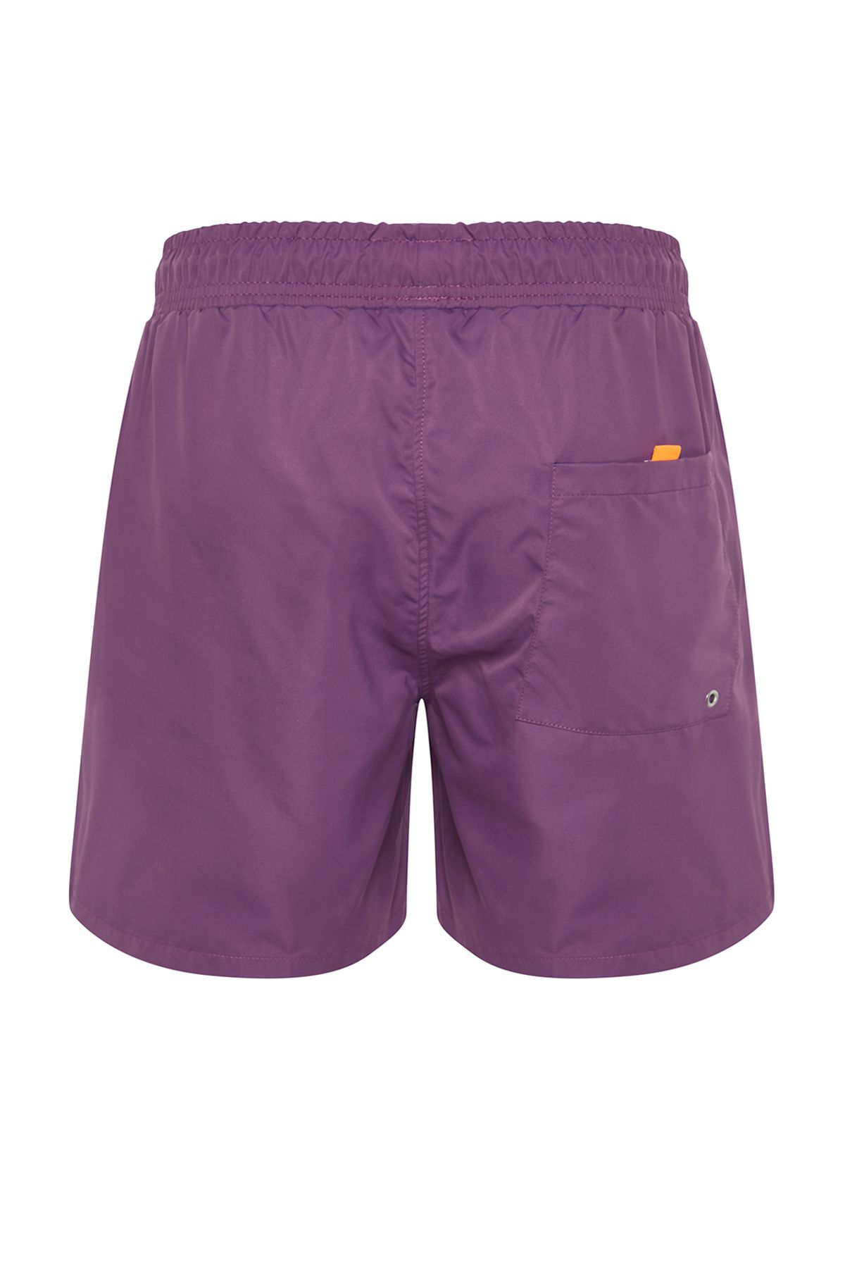 Trendyol Collection-Sötétlila Basic normál méretű fürdőruha úszónadrág TMNSS20DS0023 12