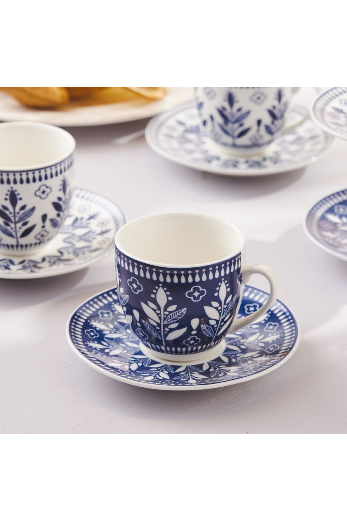 Karaca-Peyker Kaffeetassen 6 Kişilik Set, 85 ml 4