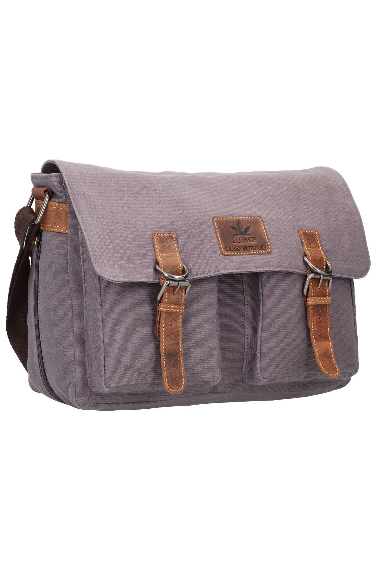 Greenburry-Vintage Hanf Messenger 38 cm 2