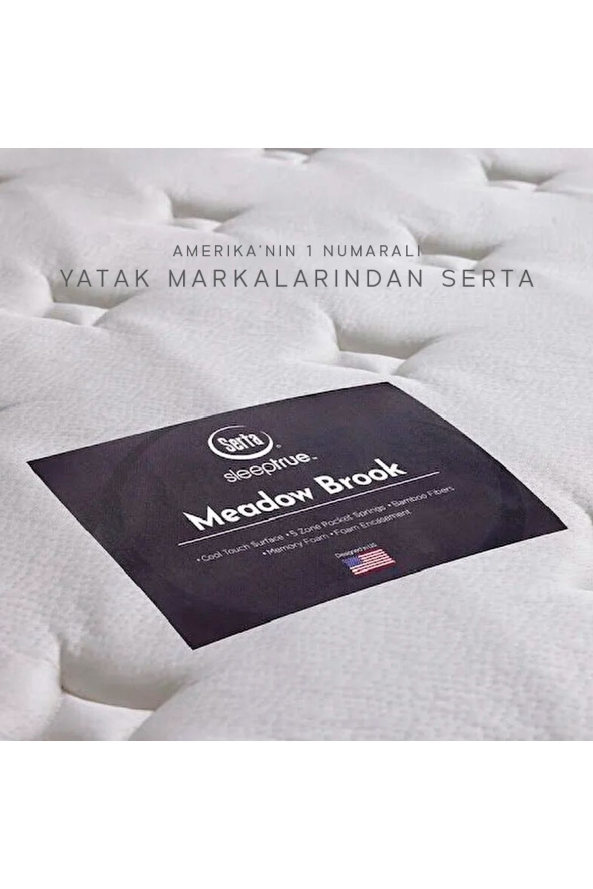 Yatsan Serta Sleep True Meadow Brook Visco Hybrid Yatak Fiyat