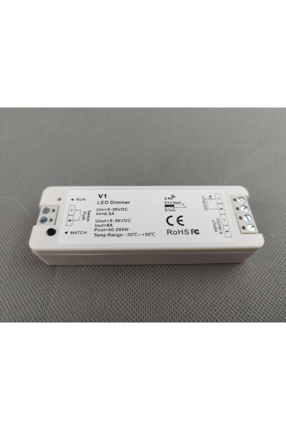 CTC - V1 - LED Dimmer anahtarı 12V 24V 36V 5V DC - KARARTMA KONTROL ...