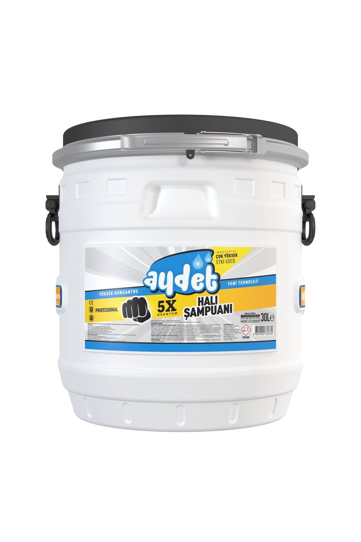 AYDET PROFESYONEL Aydet Pro 5x Quantum Halı Şampuanı 30 kg