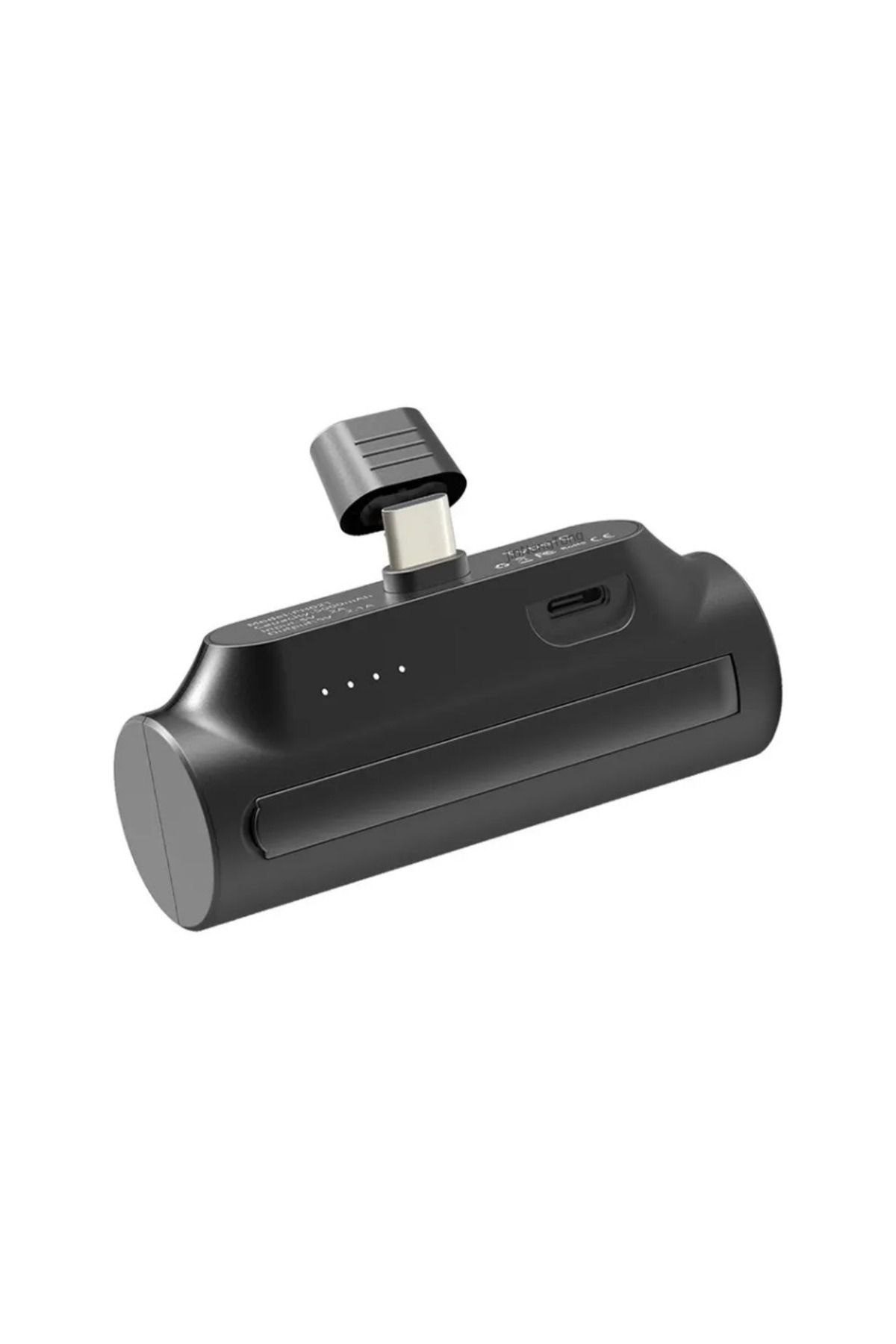 Mini Güç Bankası 5000mah Harici Pil Kablosuz Powerbank Samsung Xiaomi Type-c Taşınabilir Şarj Cihazı