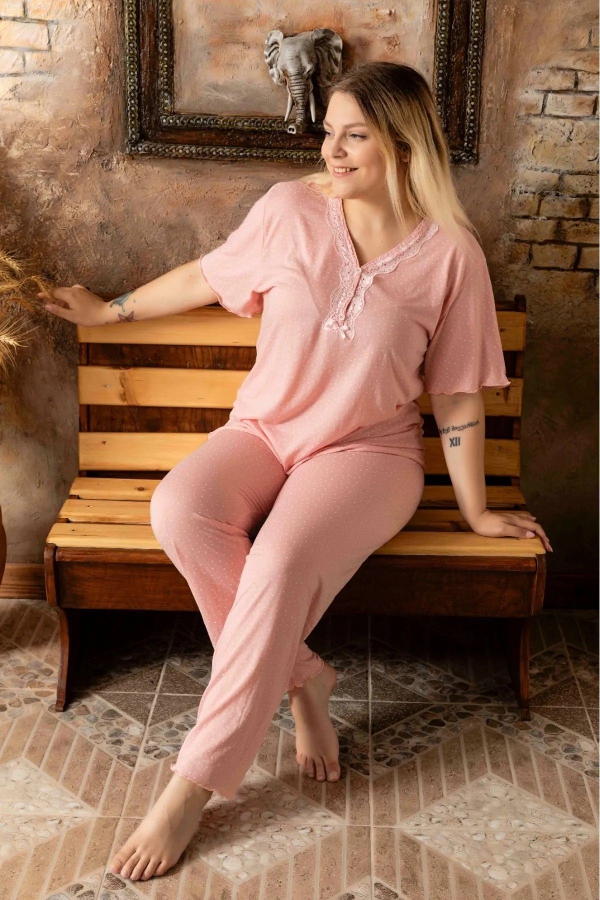Büyük Beden Pijama Takımı