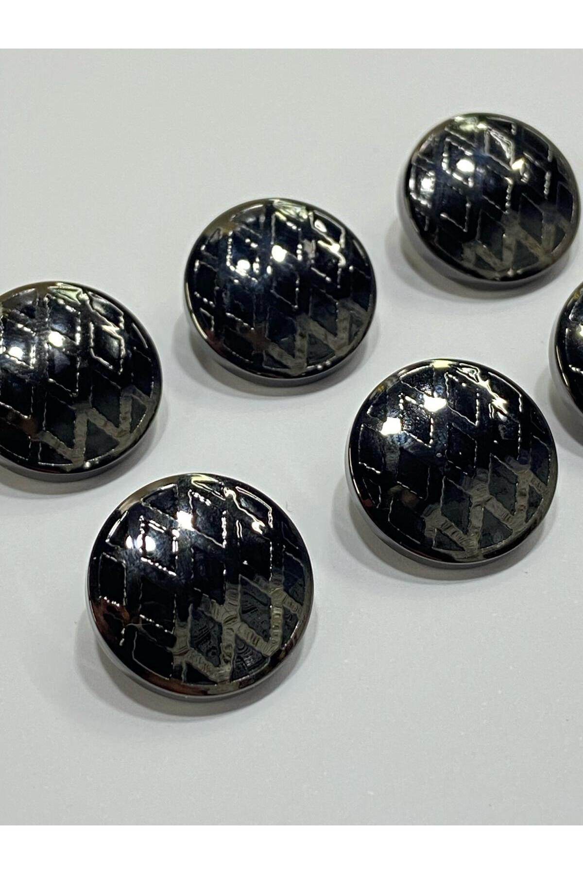 Metal Button/Cardigan Vest Length/Set of 6/1.8 cm/jx008