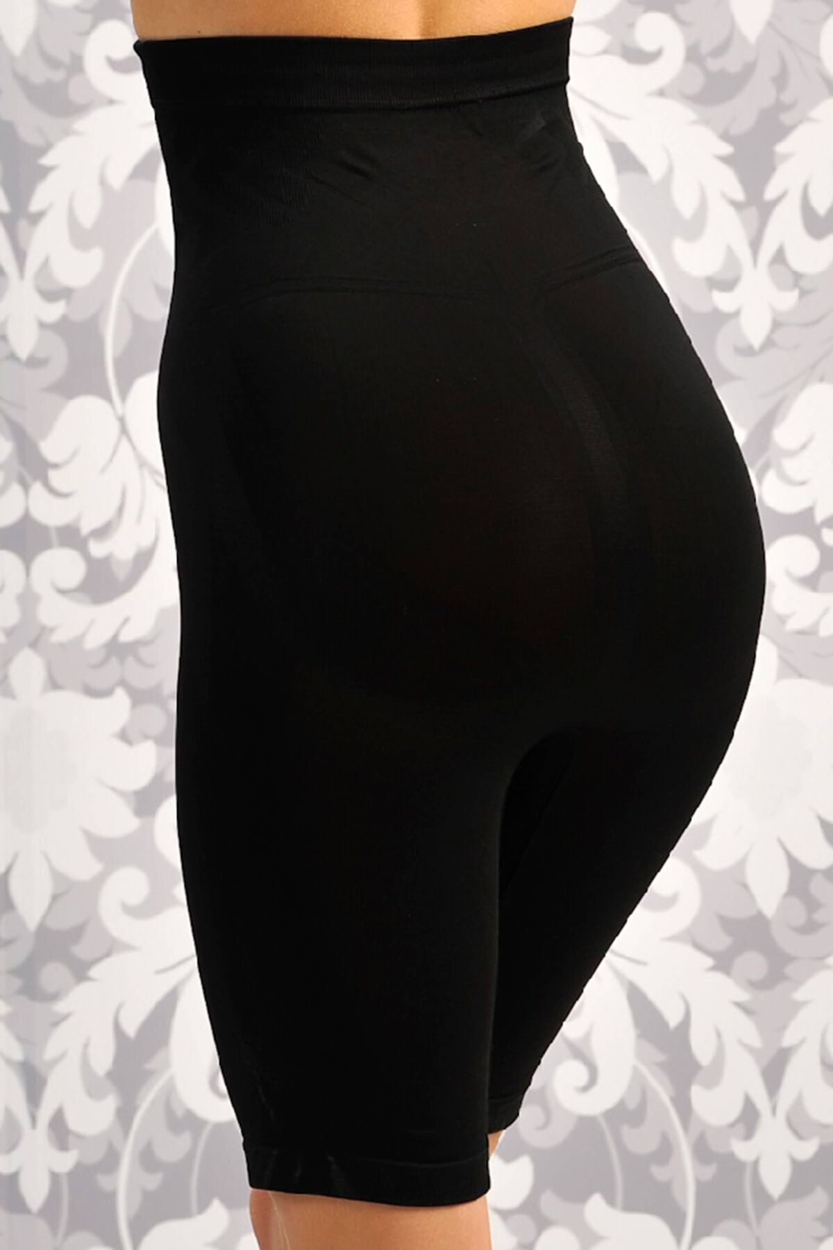 Anıl-Corset pentru femei, care slăbește talia și piciorul, fără sudură, talie înaltă, pantaloni scurți lungi (2603) 2
