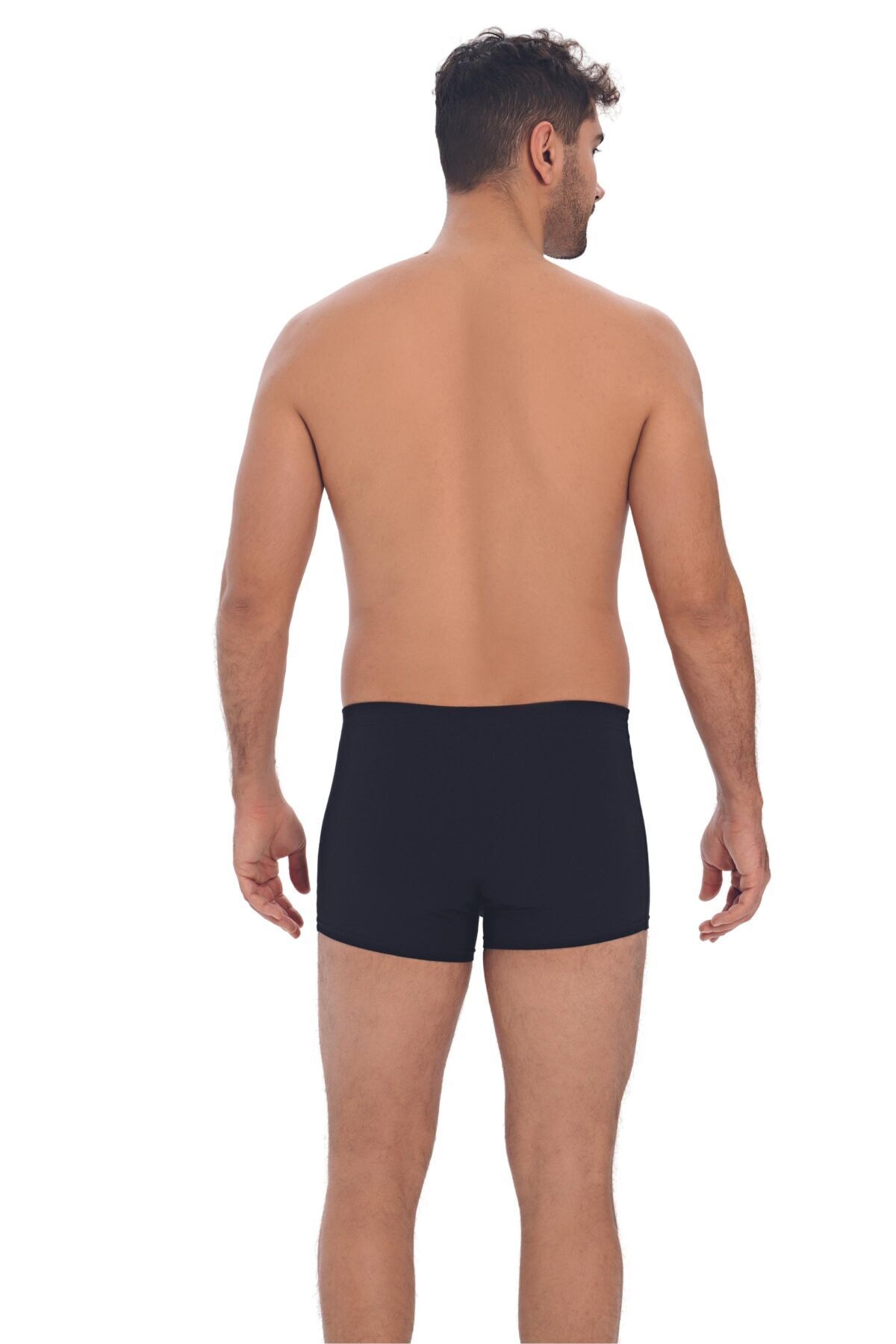 Anıl-Men's Cotton Wide Waist Elastic Classic Boxer (0027) 2