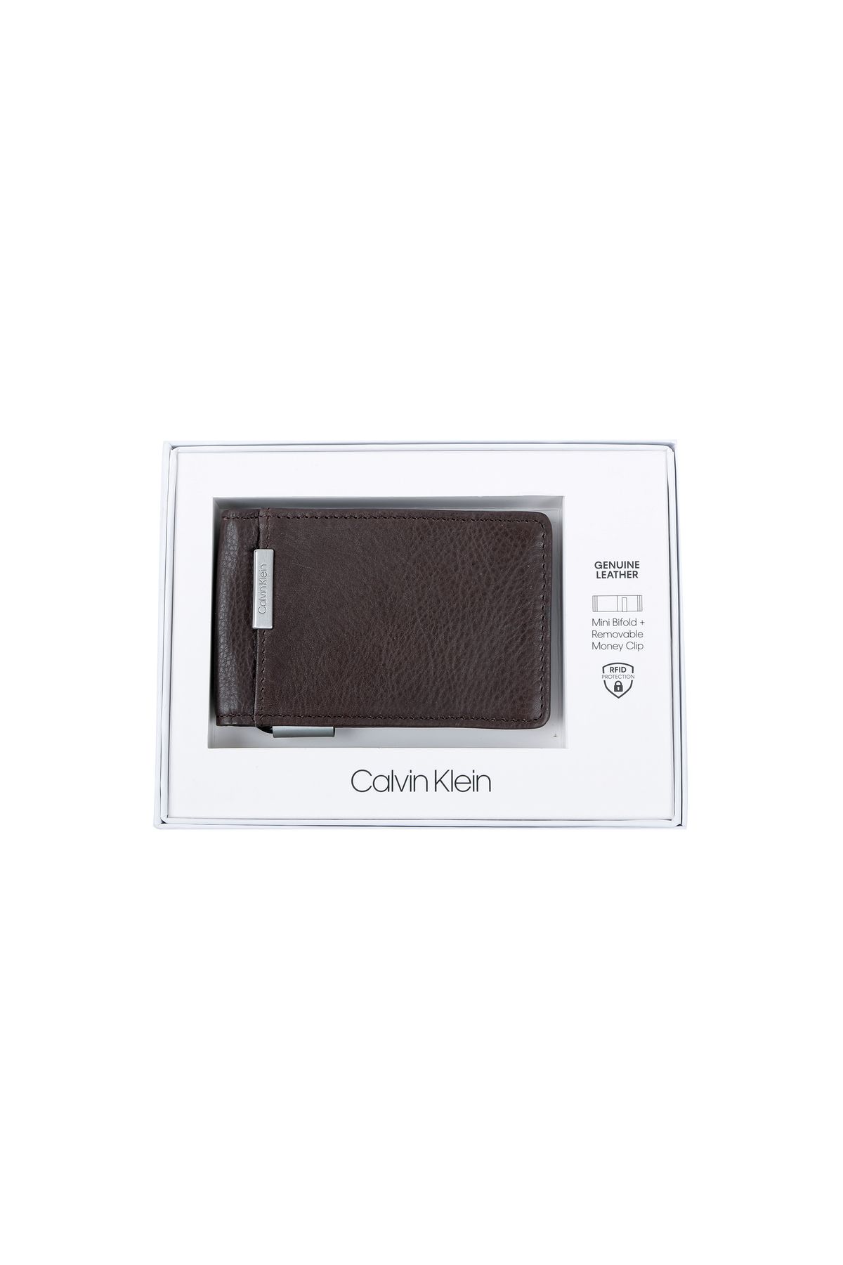 Calvin Klein Wallet Brown Plain Trendyol