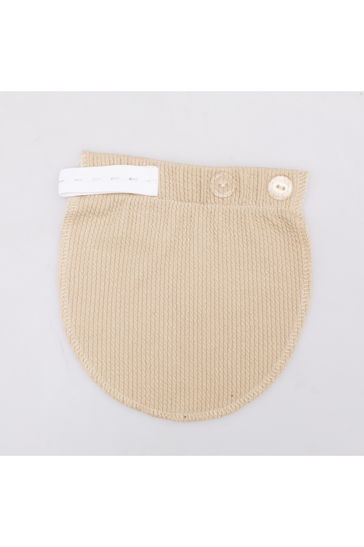 Lyn Mama Tres Sağ Düğme Uyumlu Pantolon Bel Genişletici - Bej fotoğrafı 2 (önizleme)