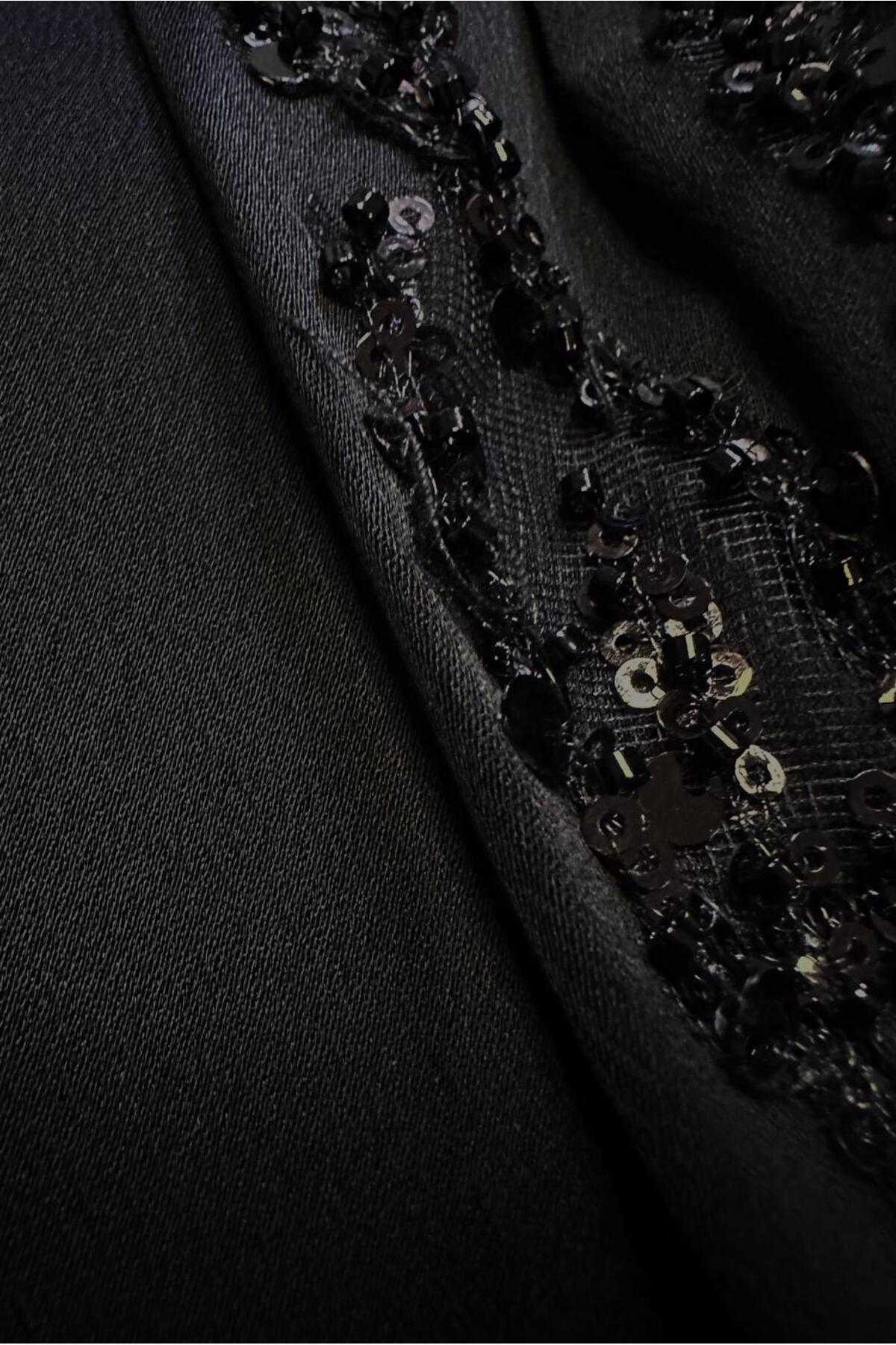 مانتو ابایا زنانه آلوینا | 23YABL0050319 Alvina - Image 5