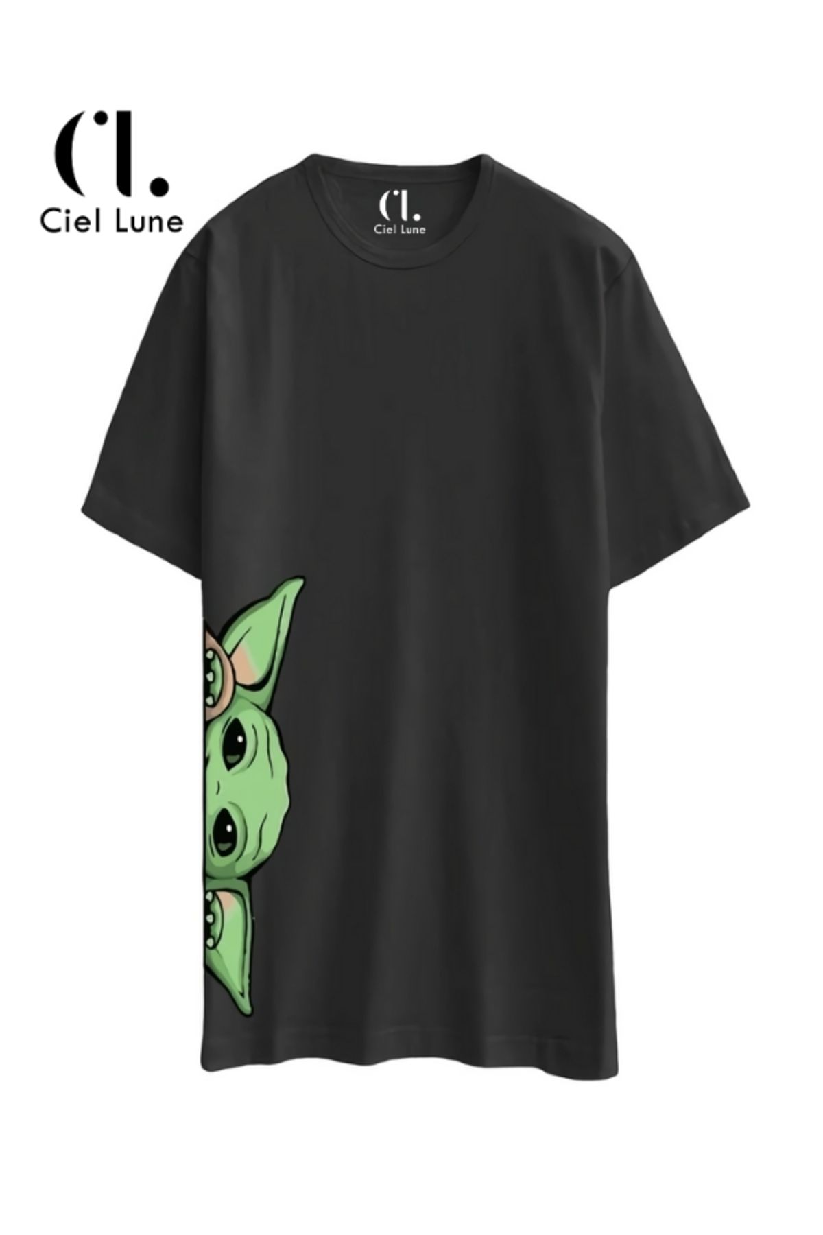 NEVERMIND Unisex Baby Yoda Oversize T Shirt Trendyol