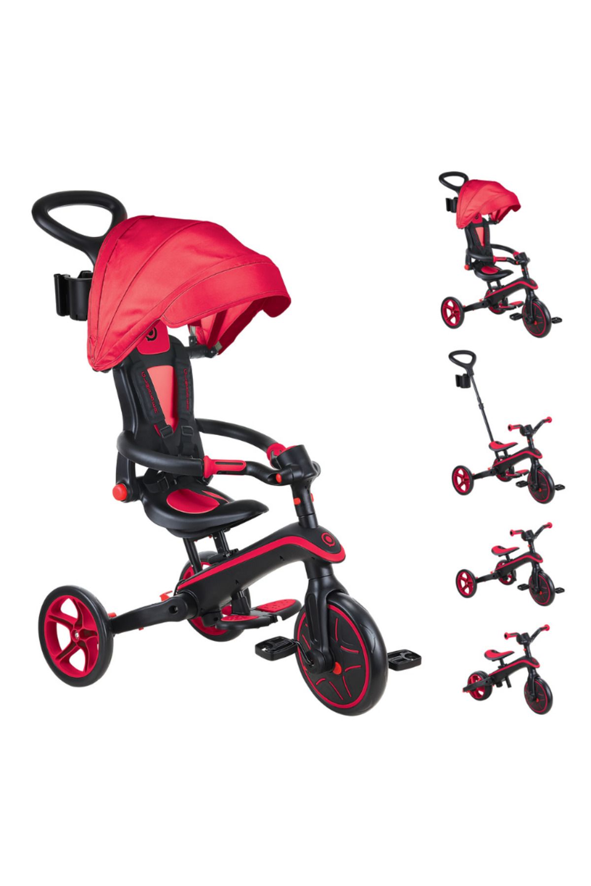 Globber Explorer 4in1 Katlanabilir Bisiklet K rm z Fiyat