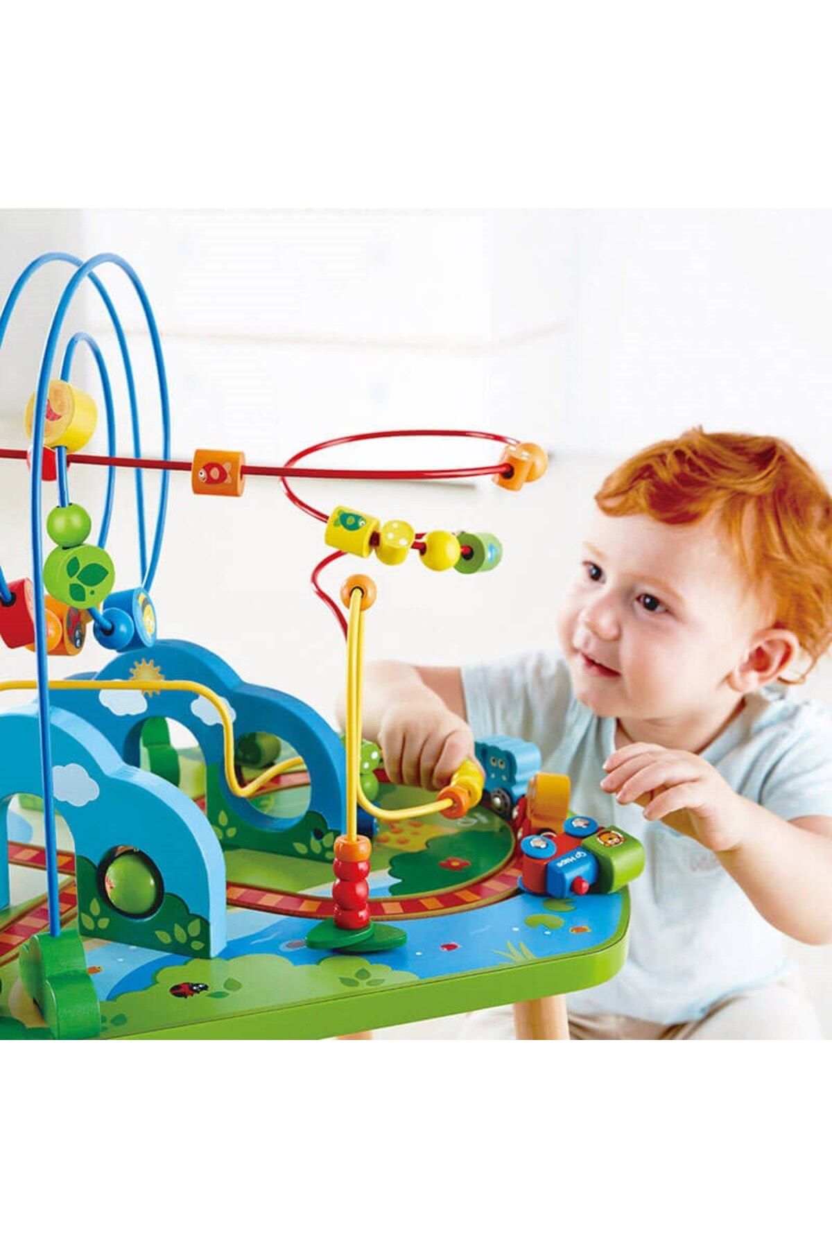 Hape Aktivite Masas Demiryolu Jungle Adventure Railway Table
