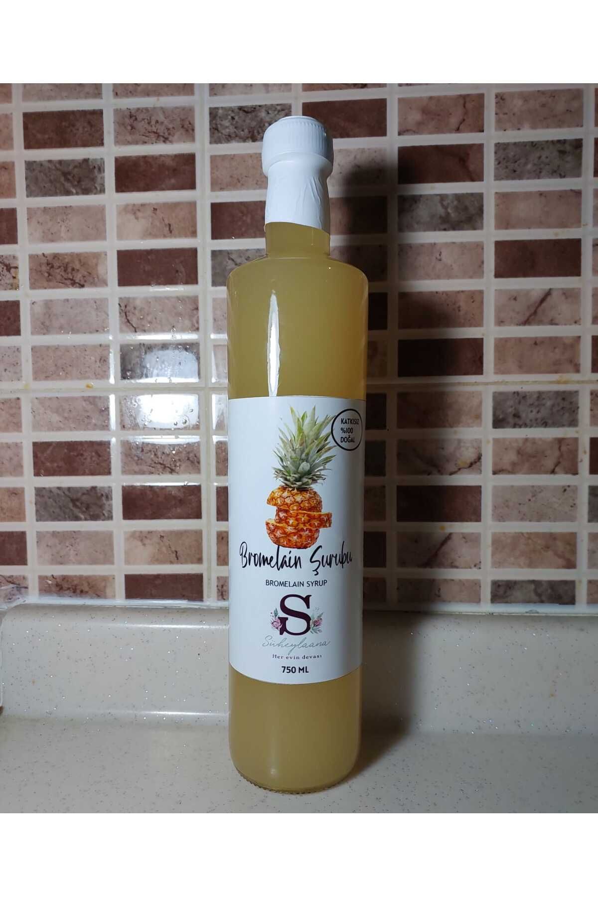 Süheylaana Bromelain Ananas Içeren Detox Şurubu 750 ml