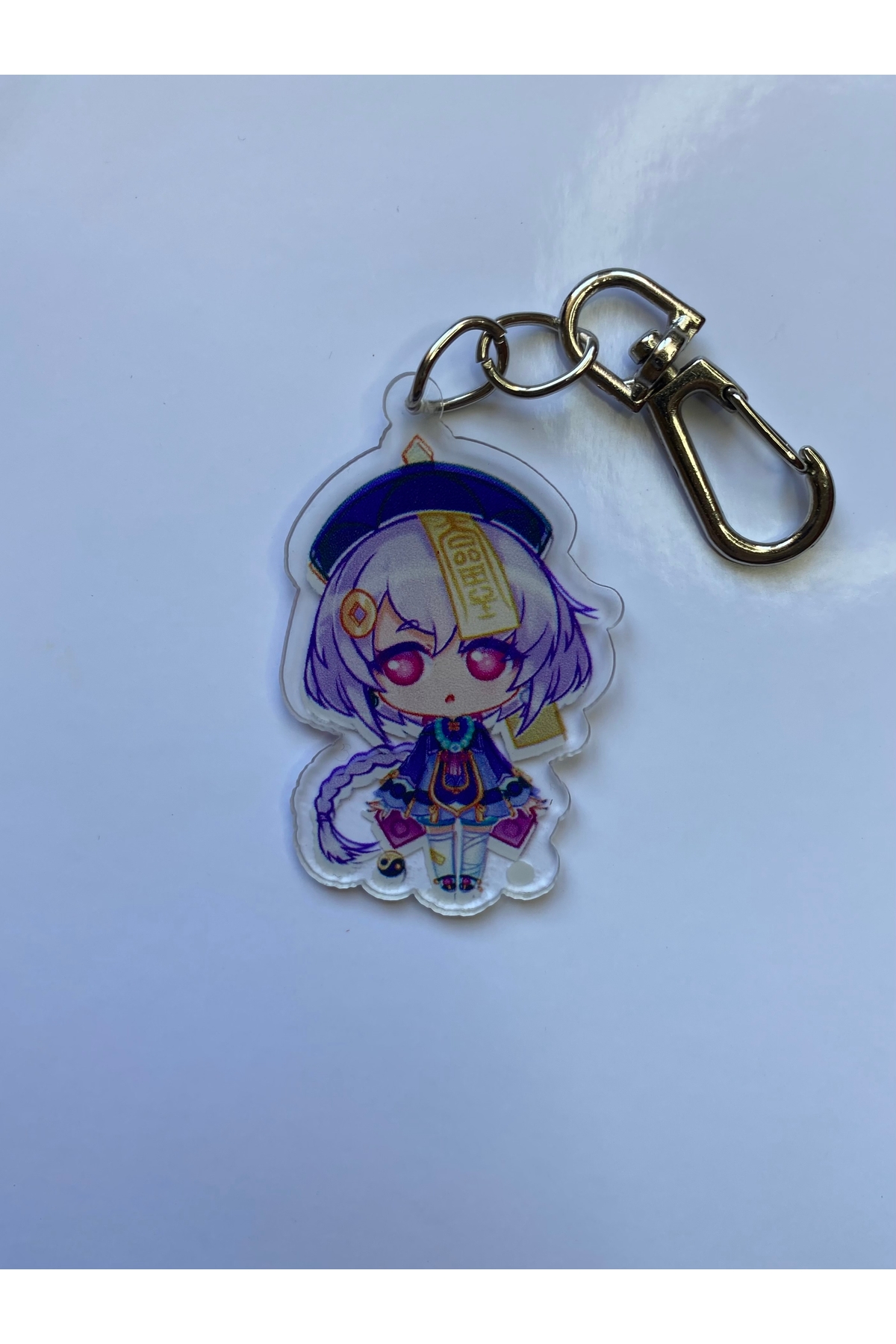 Genshin Impact Game Qiqi Game Keychain / Bag Ornament