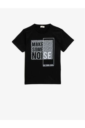 Erkek Siyah Cilt T-Shirt 21YY59001701