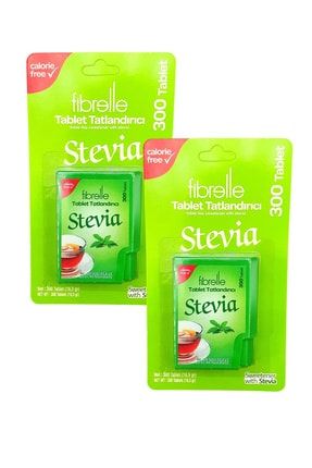 Fibrelle Stevia Tablet Tatlandırıcı 300 Tablet X 2 Adet 7277.2