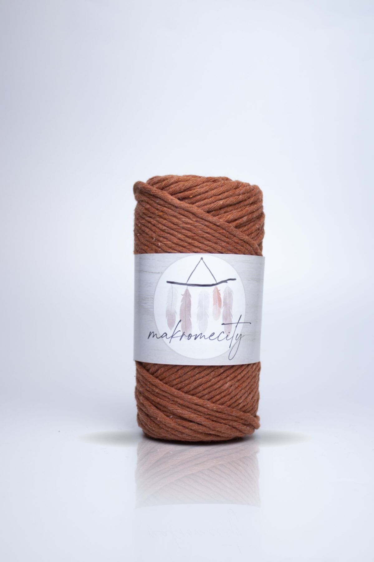 Makromecity-3mm Single Twist Screening Cotton Macrame Thread Tile 2